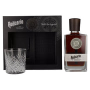 Relicario Ron Dominicano Supremo 40% ABV, 0.7 litres, in a gift box with a glass