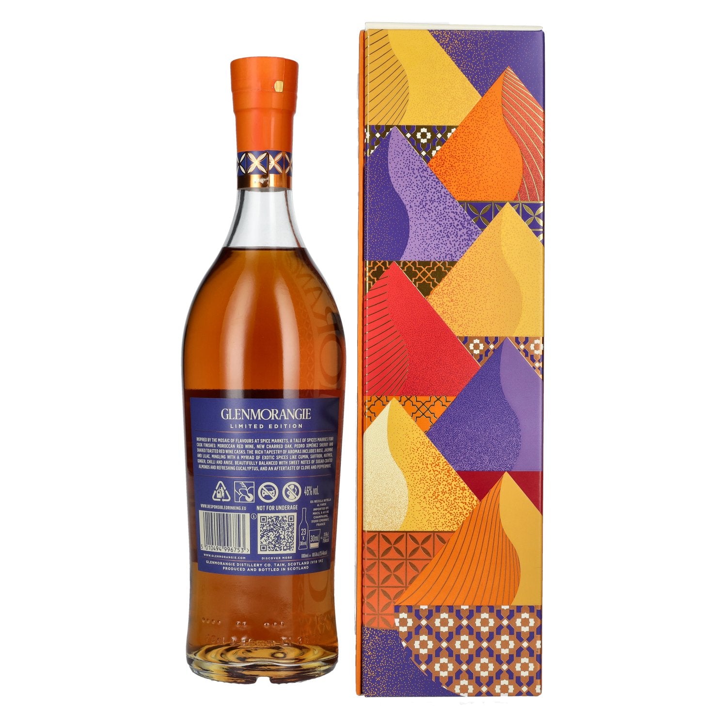 Glenmorangie A TALE OF SPICES Highland Single Malt Limited Edition 46% Vol. 0,7l in geschenkverpakking