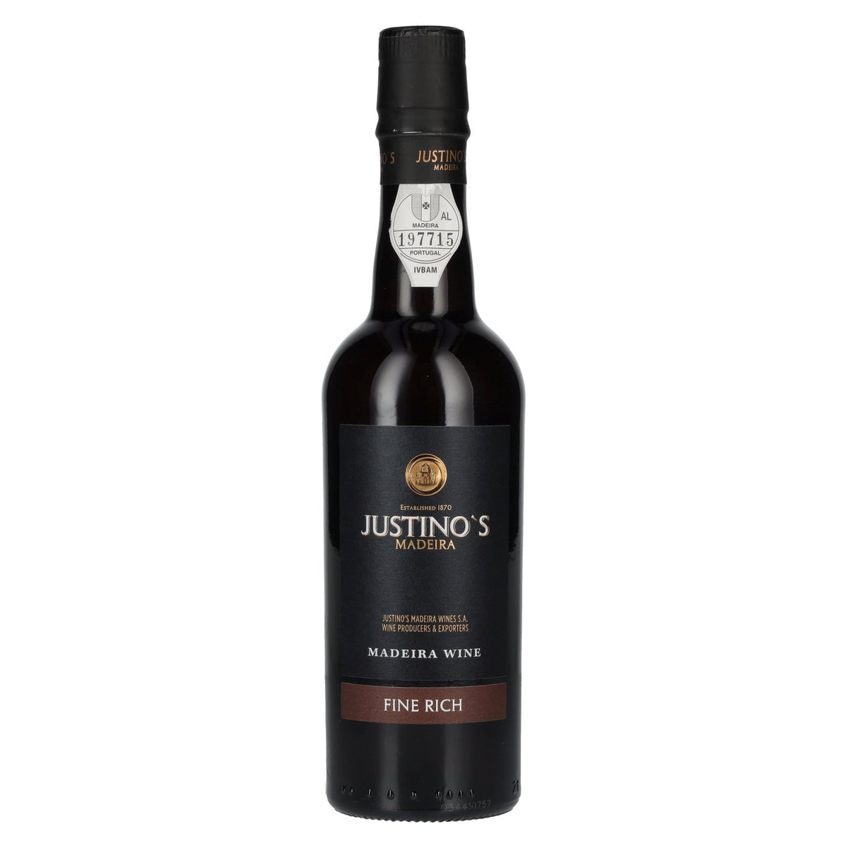 Justino’s Madeira FINE RICH 19% vol. 0.375 l