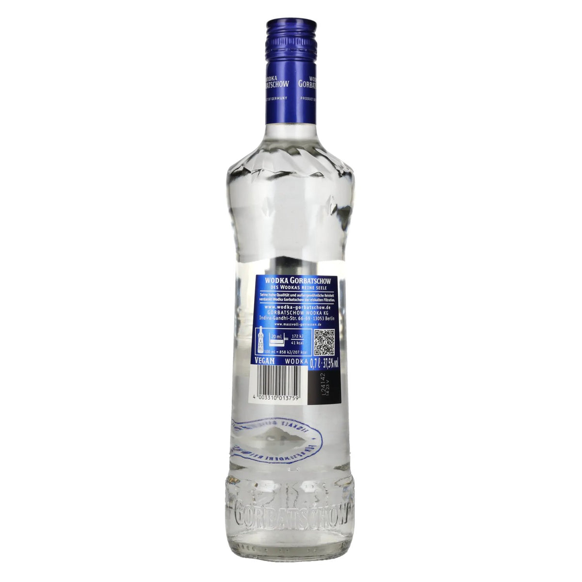 Gorbatschow Wodka 37.5% ABV 0.7l