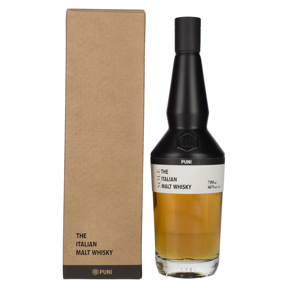 Puni SOLE The Italian Malt Whisky 46% vol. 0.7 l in a gift box