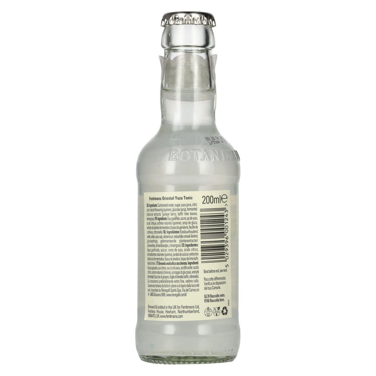 Fentimans ORIENTAL YUZU Tonic 6x4x0,2 l