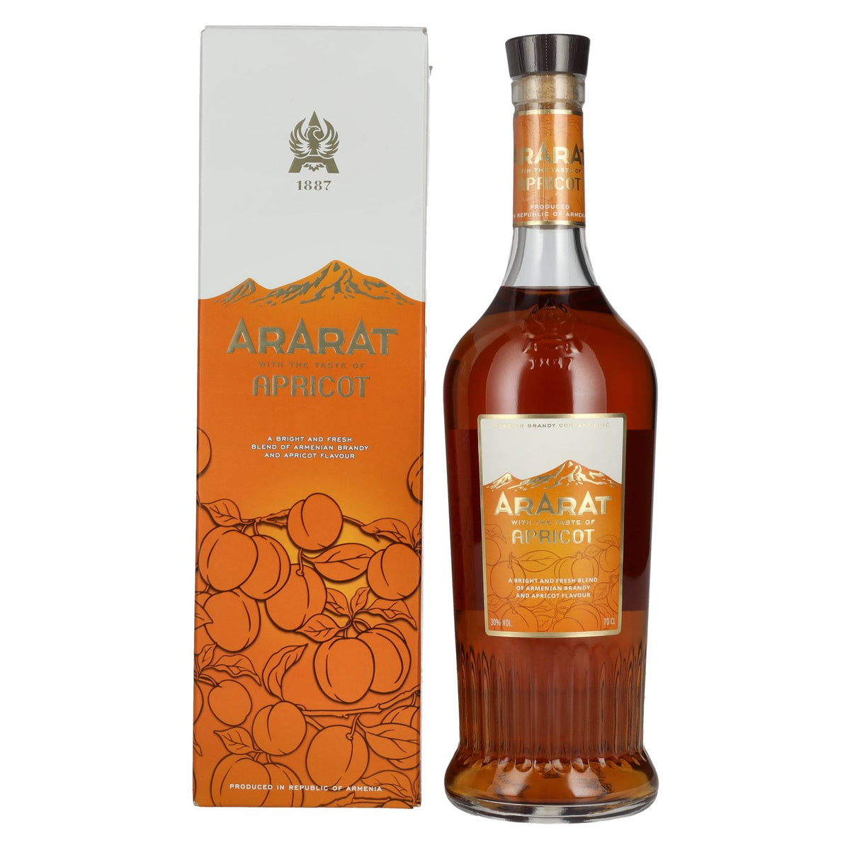 Ararat Apricot 30% vol. 0,7 l in geschenkverpakking