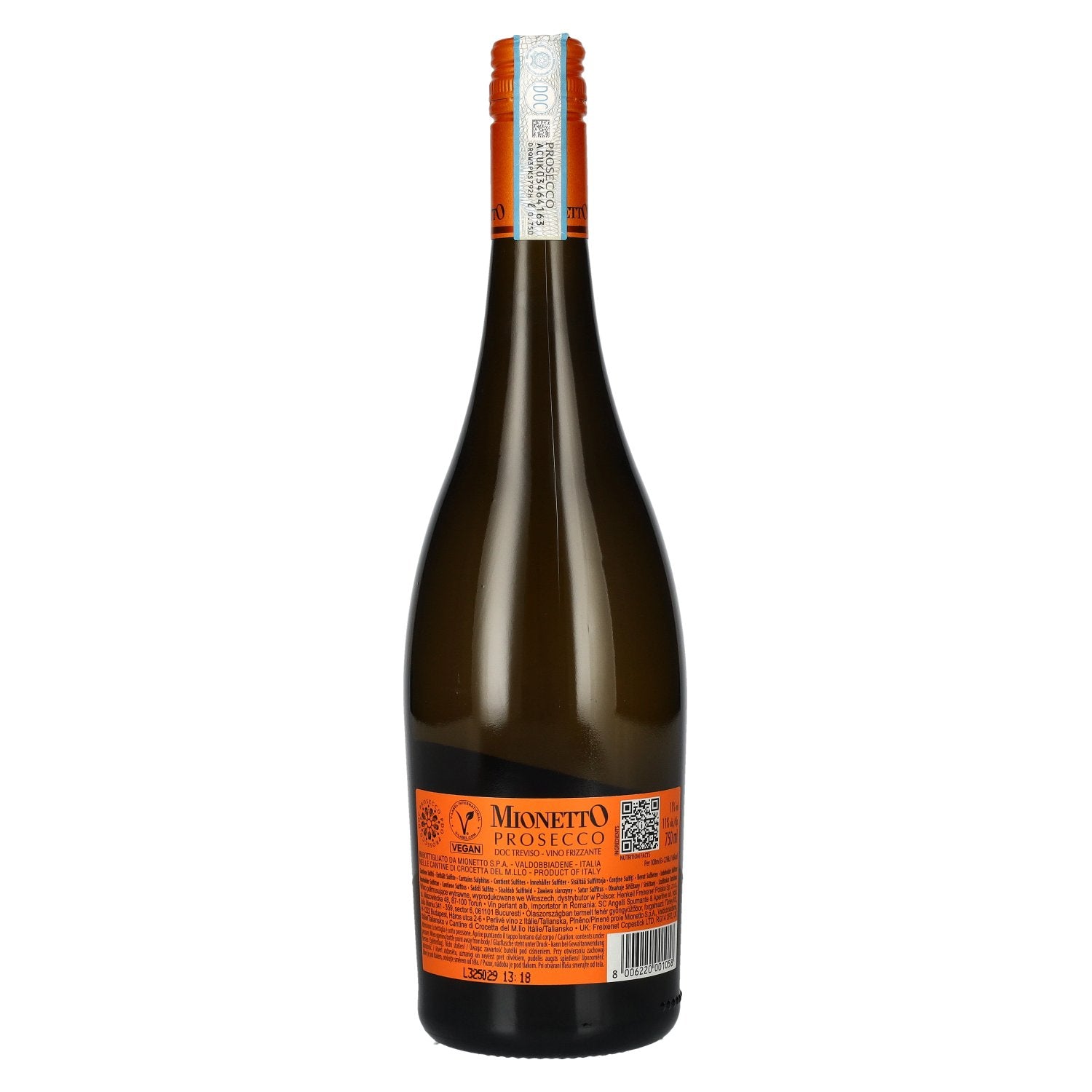 Mionetto Prosecco Vino Frizzante Treviso DOC 11% Vol. 0,75l