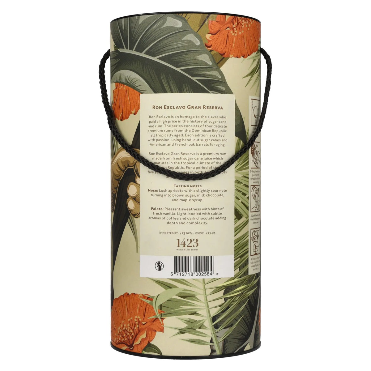 Ron Esclavo GRAN RESERVA Ron Dominicana Sac 40 % vol. 3 l PET