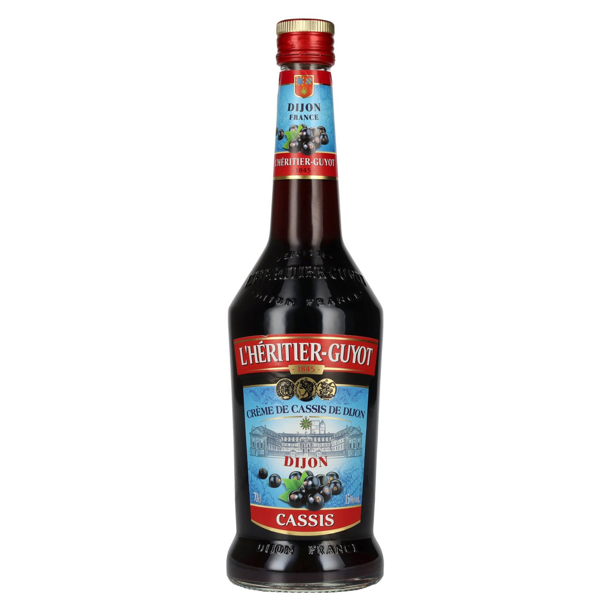 L'Heritier – Guyot Crème de cassis Dijon 15 % vol. 0,7 l