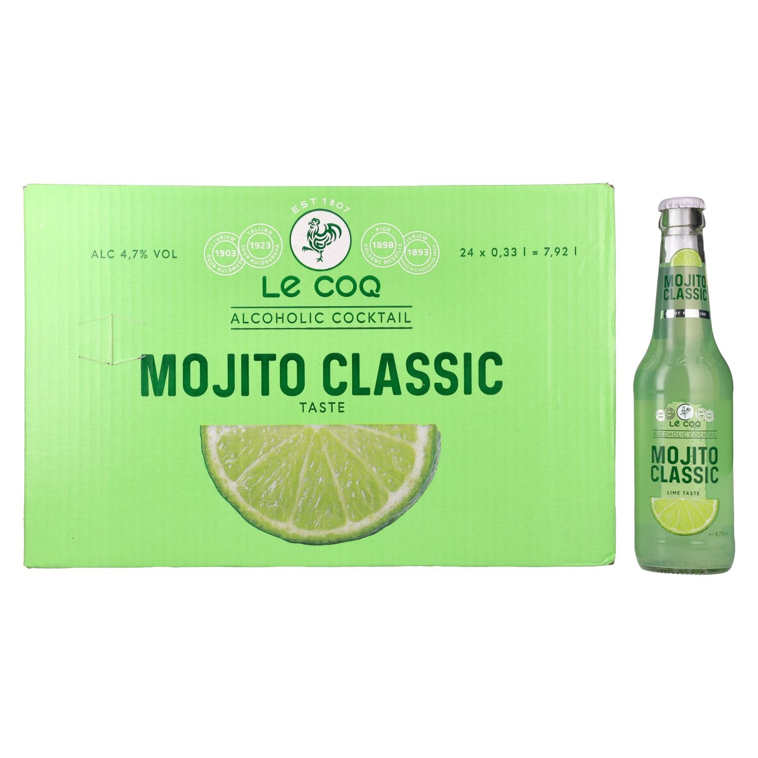 Le Coq MOJITO CLASSIC 4,7% vol. 24x0,33l