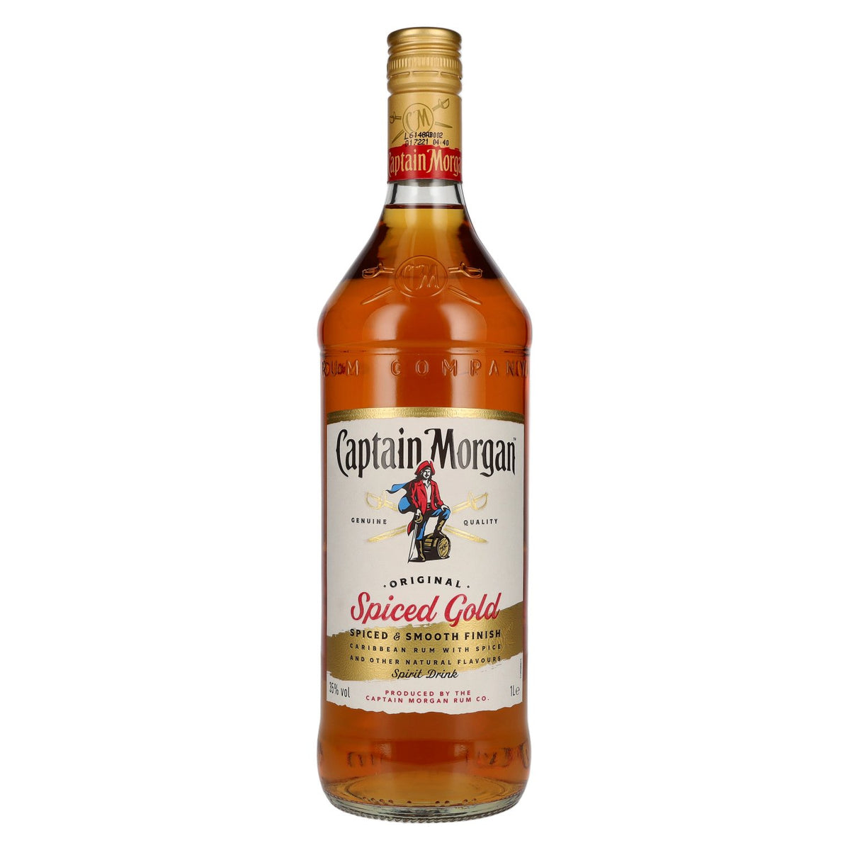 Captain Morgan Original Spiced Gold 35 % vol. 1 l