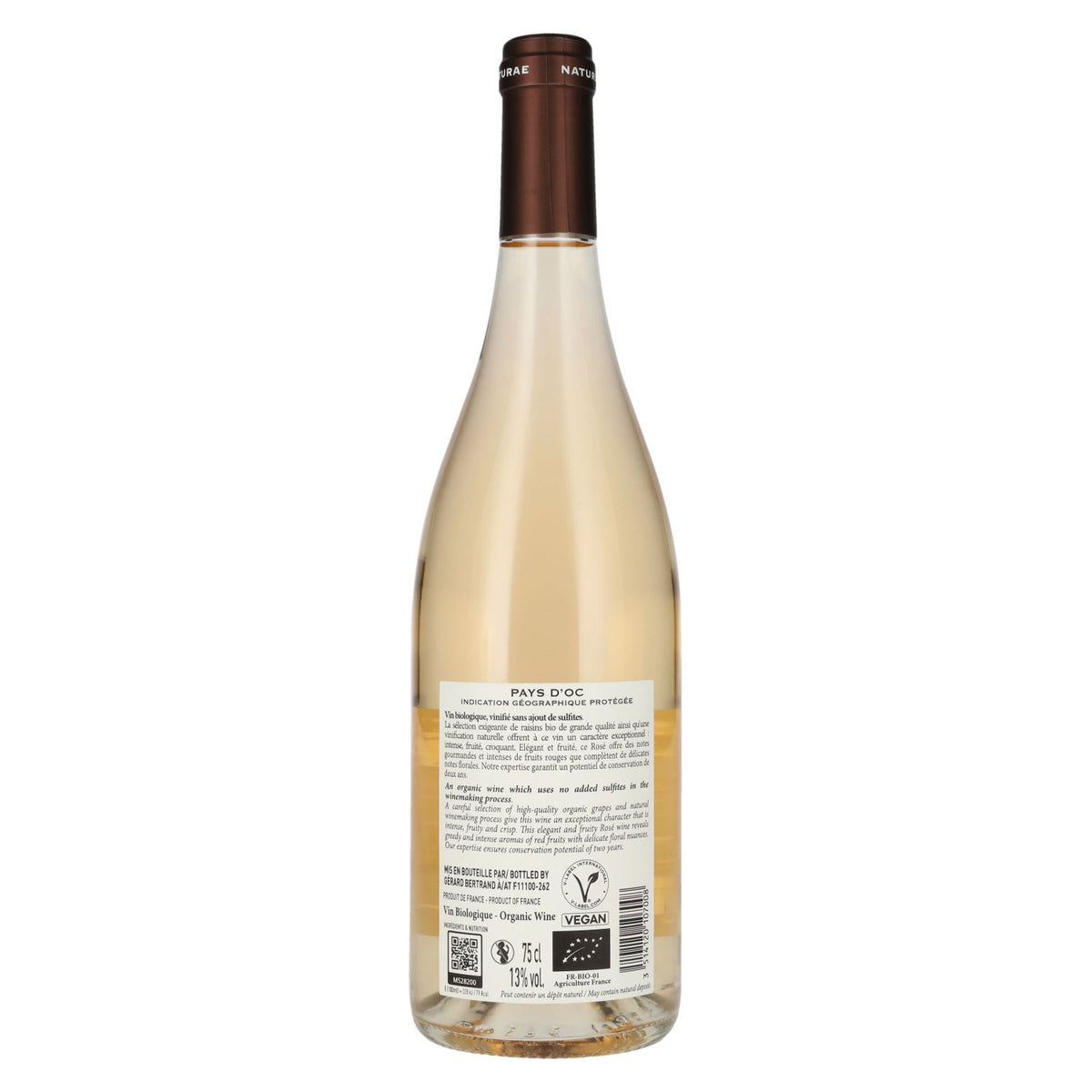 Gérard Bertrand Naturae Rosé IGP 2025 13 % vol. 0,75 l