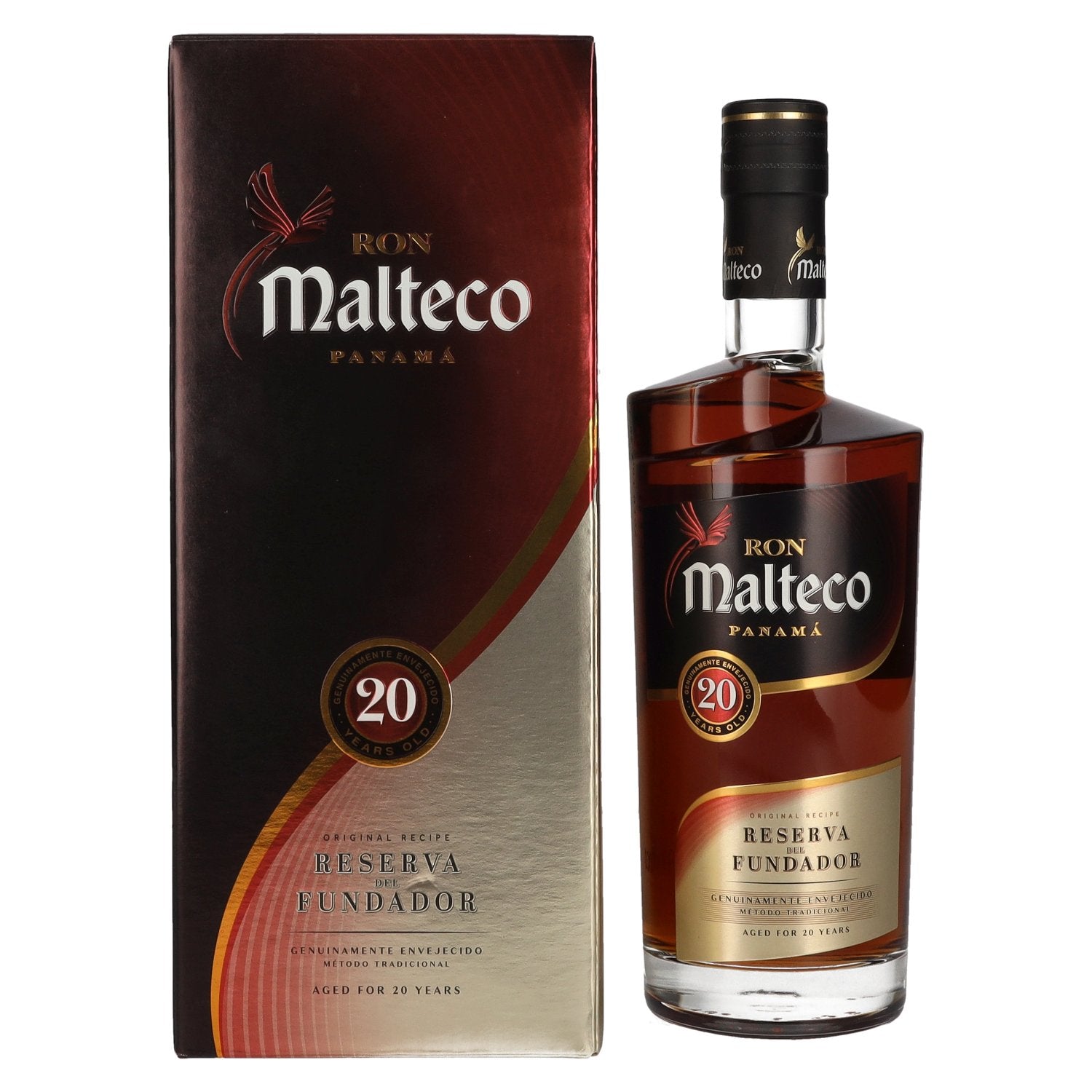 Ron Malteco 20 Años Reserva del Fundador 40% Vol. 0,7l in Geschenkbox