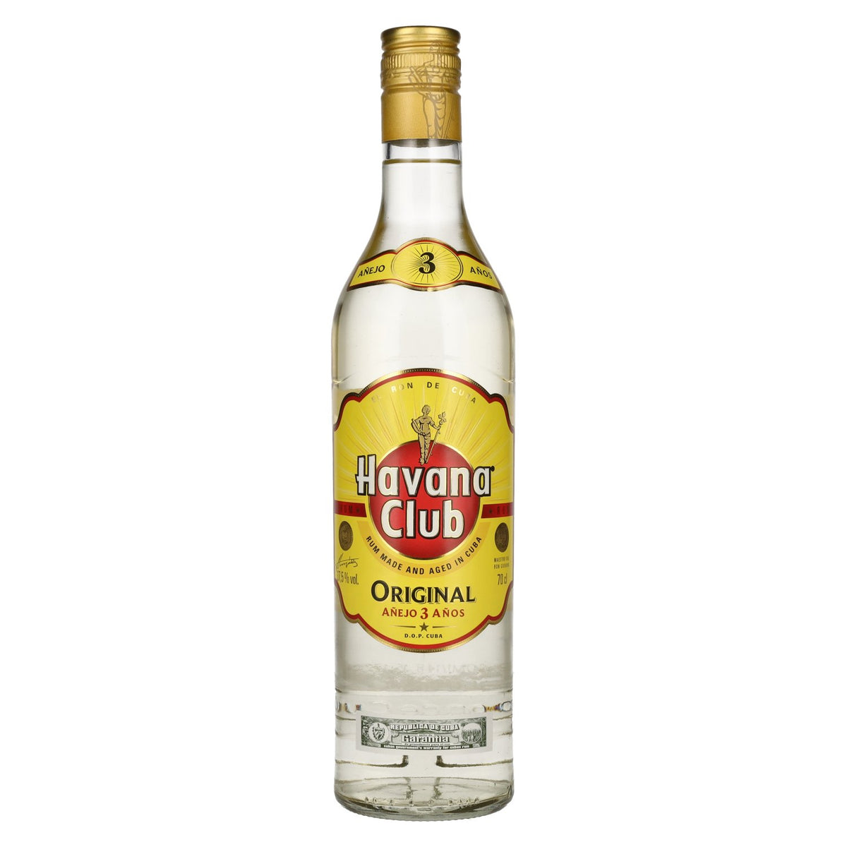 Havana Club Añejo 3 Años Rum 37,5% vol. 0,7 l