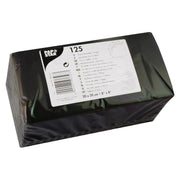 Cocktailservietten schwarz 20x20 cm 125 Stück