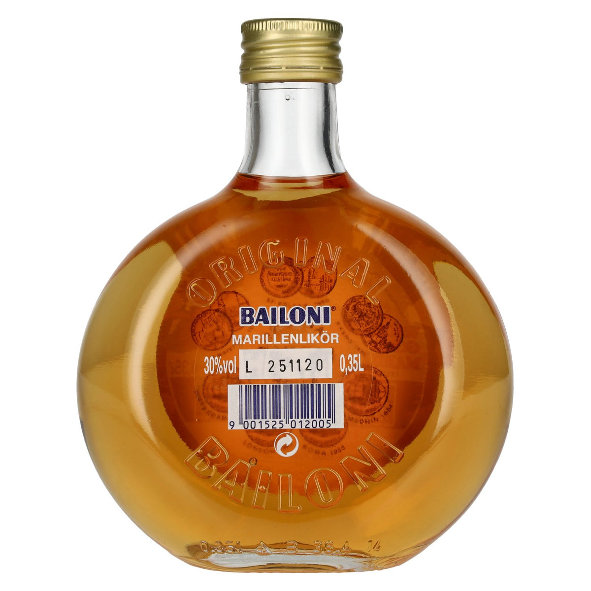 Bailoni Wachauer gouden abrikozenlikeur 30% vol. 0,35 l