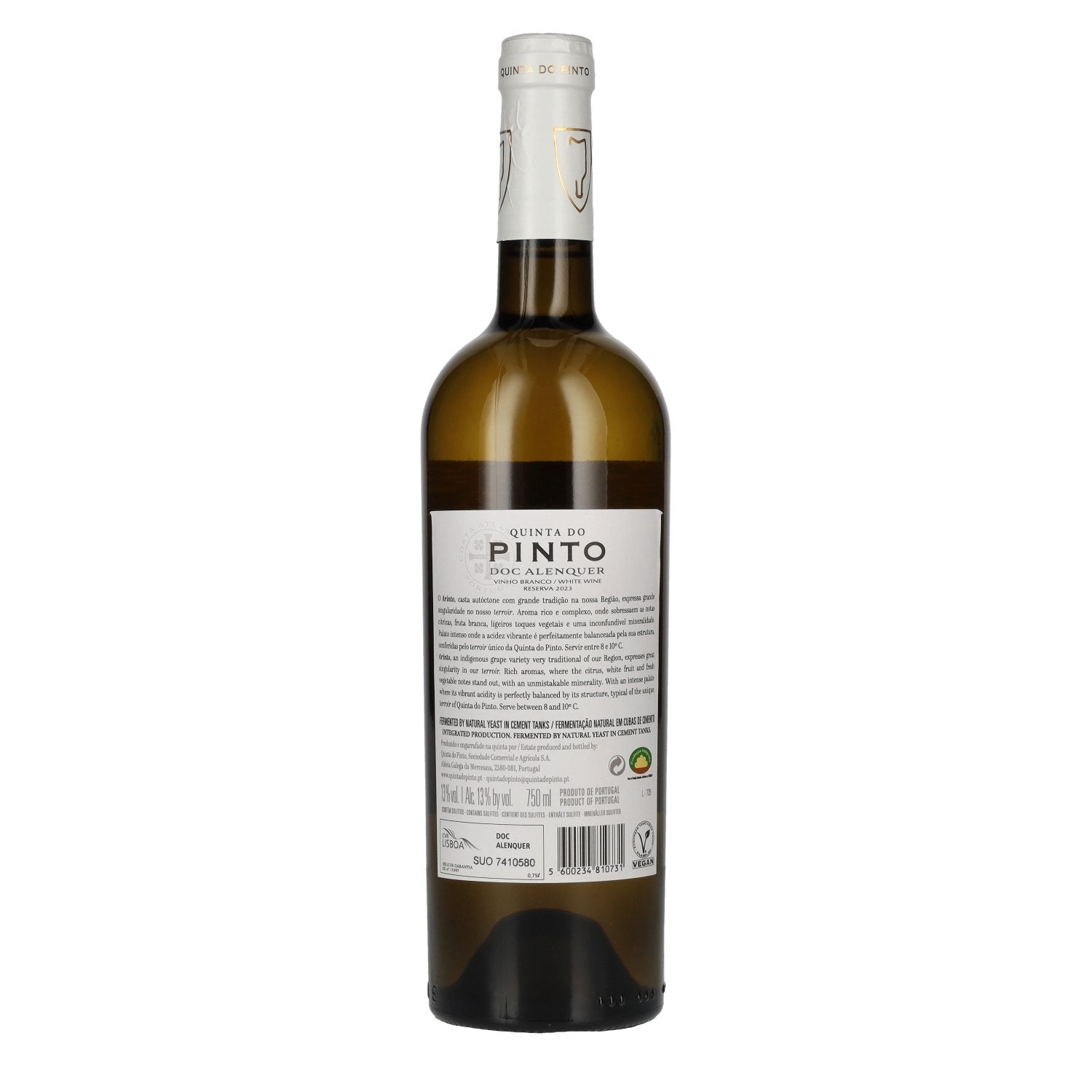 Quinta Do Pinto ARINTO DOC Alenquer 2023 13% Vol. 0,75l