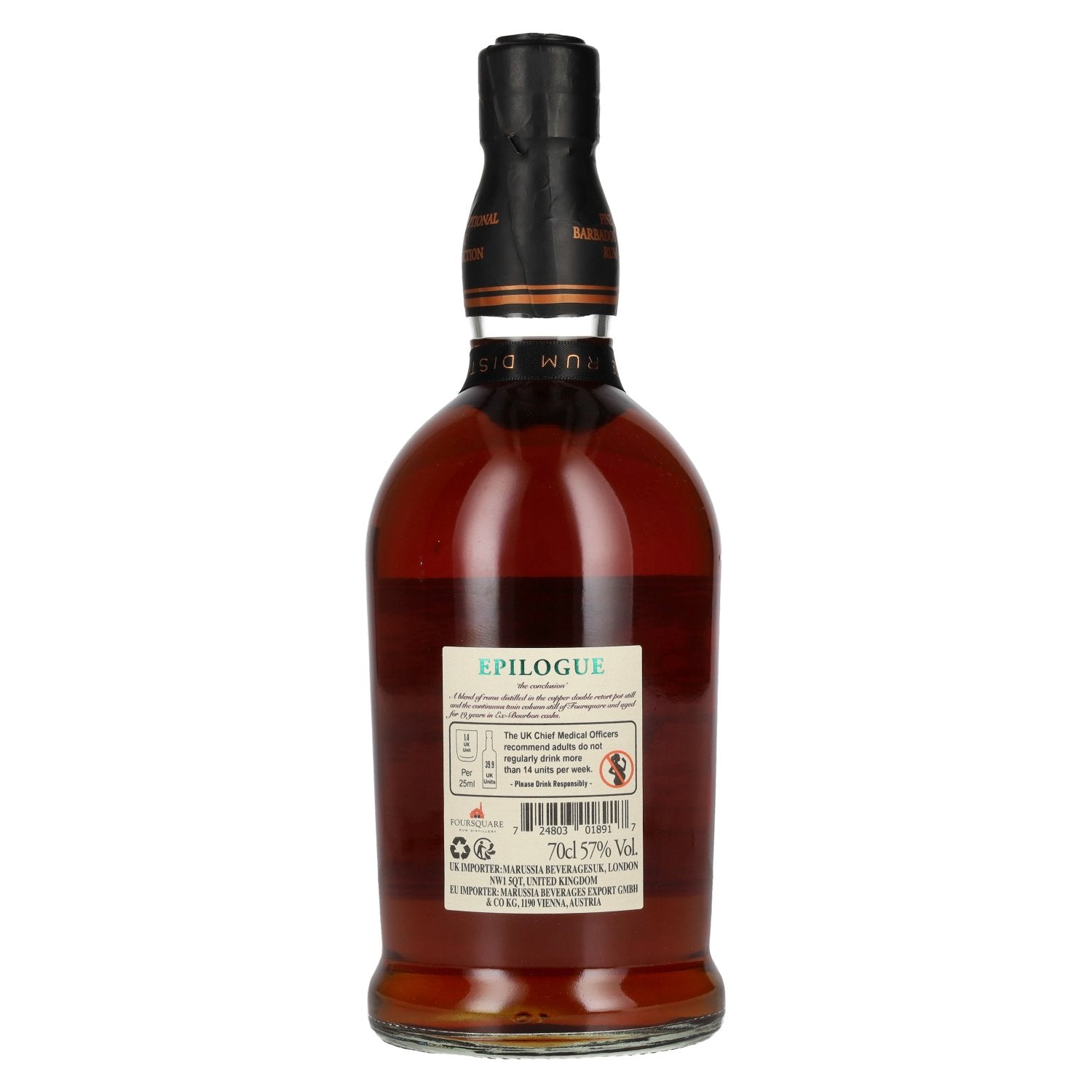 Foursquare 19 Years Old Exceptional Cask SELECTION MARK XXXI EPILOGUE 2026 57% Vol. 0,7l