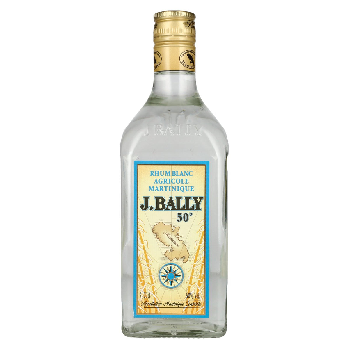 J. Bally Rhum Blanc Agricole Martinique 50% vol. 0.7 l
