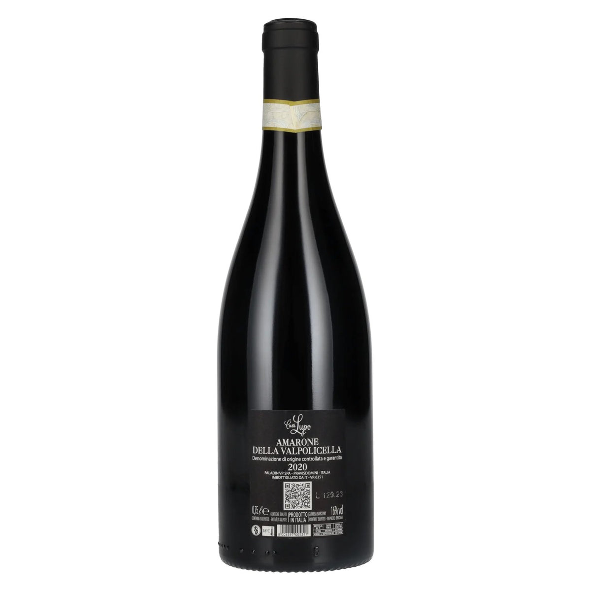 Casa Lupo Amarone della Valpolicella DOCG 2020 16% vol. 0,75 l