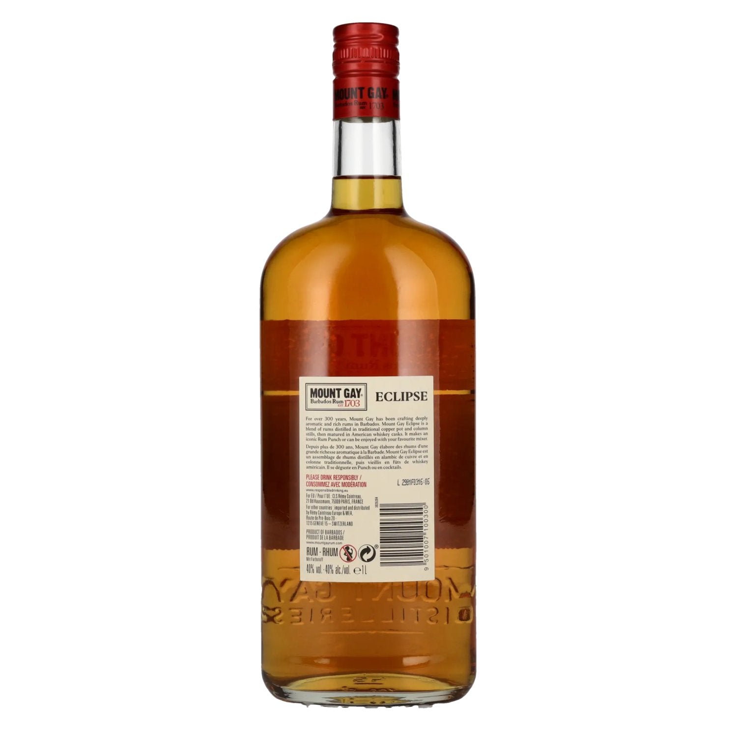 Mount Gay 1703 Eclipse 40% vol. 1l