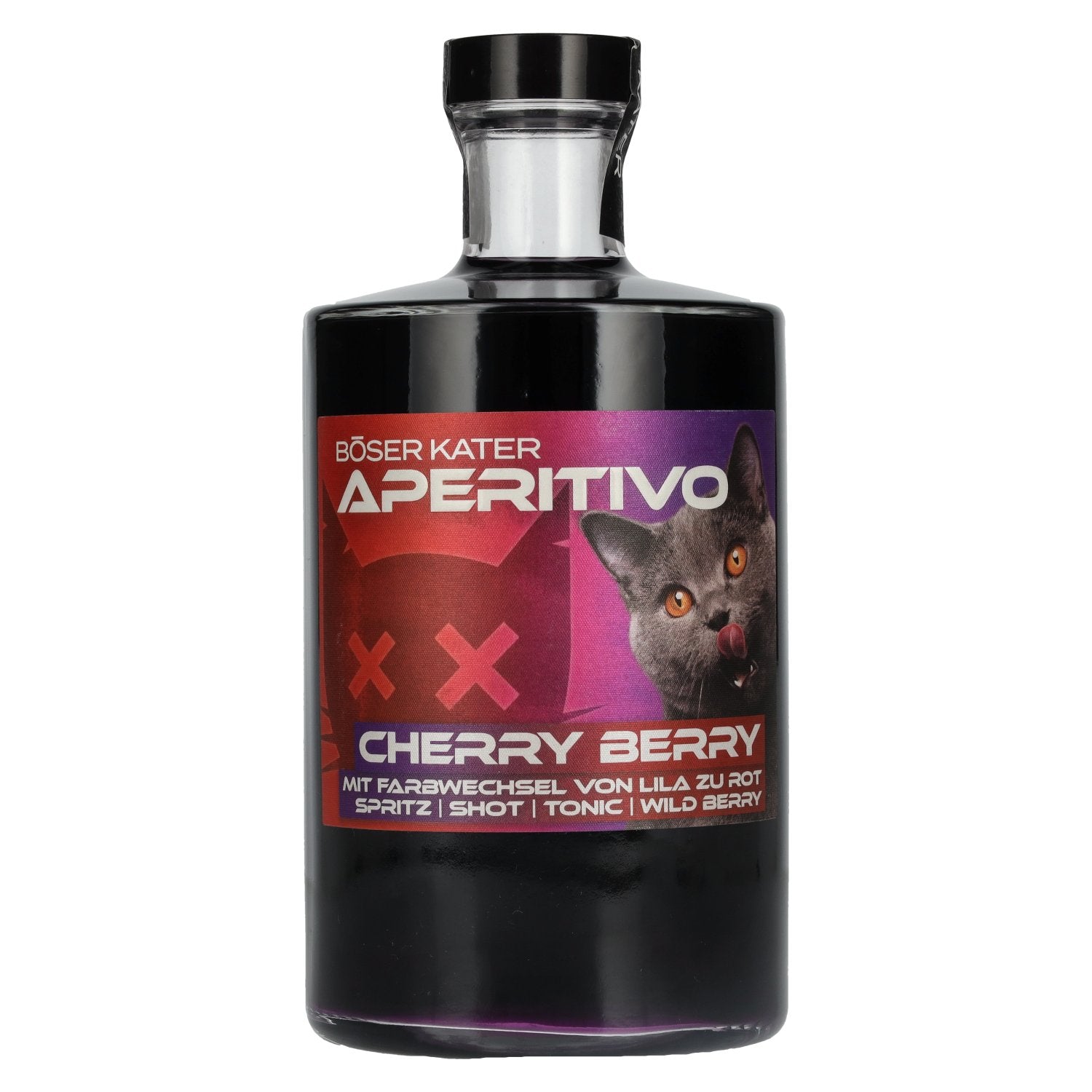 Böser KATER Aperitivo Cherry Berry colour change 15% Vol. 0,5l
