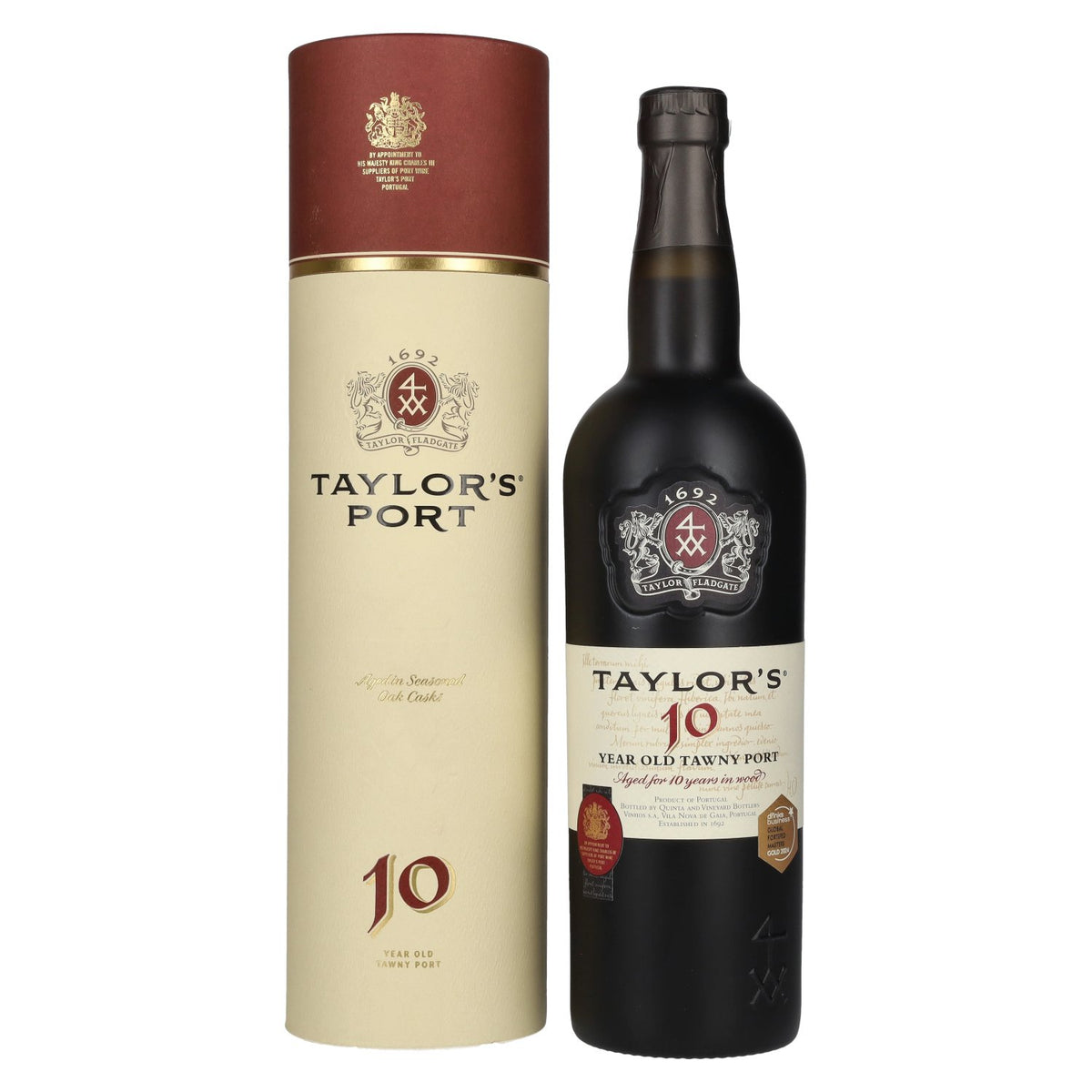 Taylor's 10 Years Old Tawny Port 20% vol. 0,75 l in geschenkverpakking