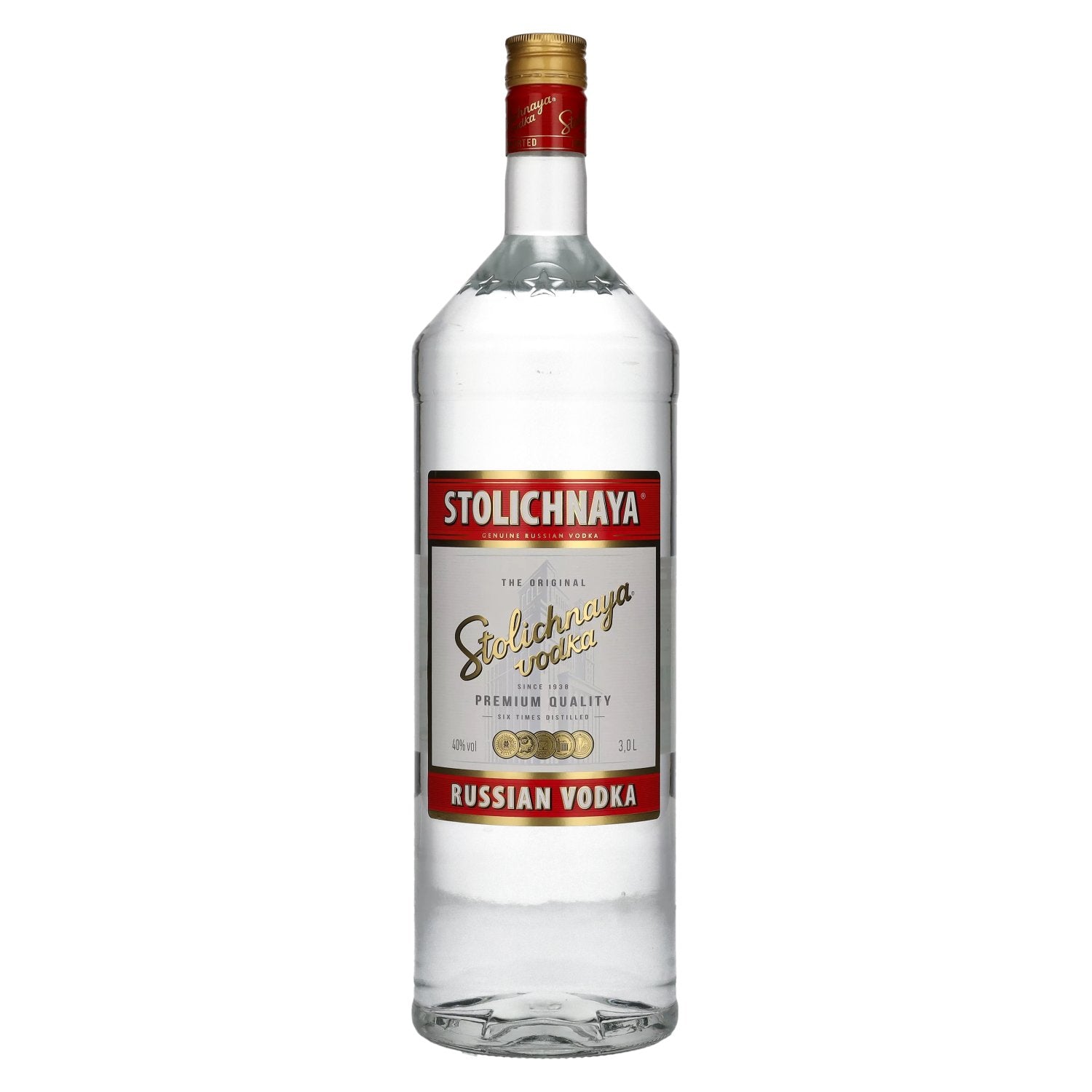 Stolichnaya Premium Vodka FKP 40% vol. 3 l