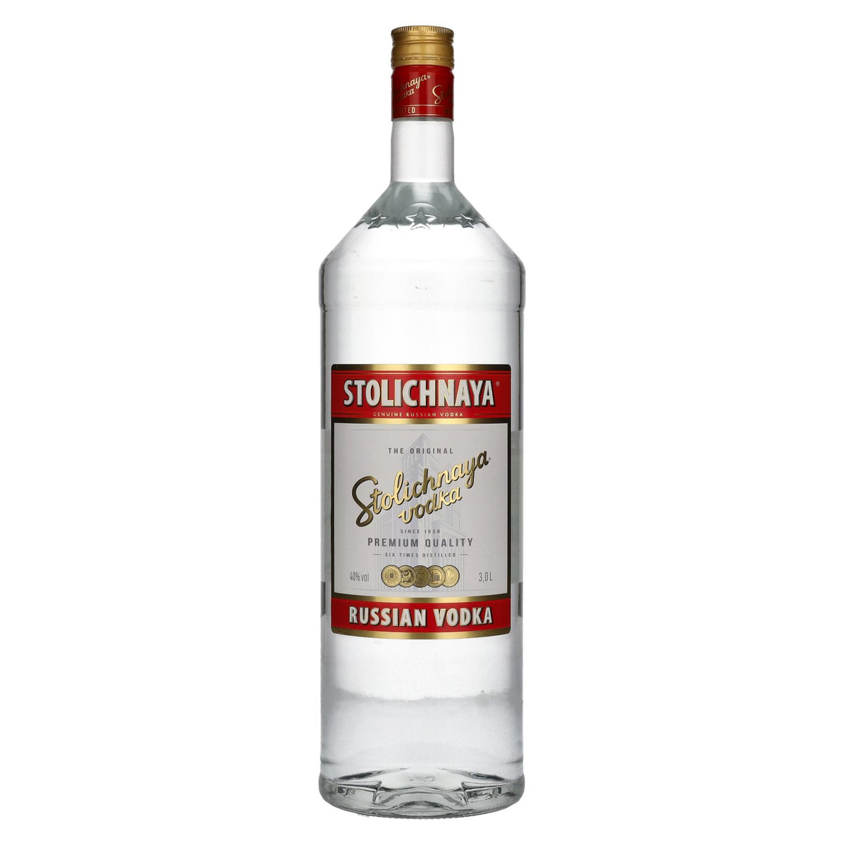 Stolichnaya Premium Vodka FKP 40% vol. 3 l