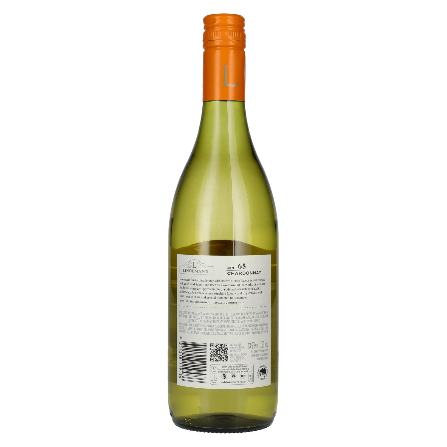 Lindeman's BIN 65 Chardonnay 2024 13,5% Vol. 0,75l