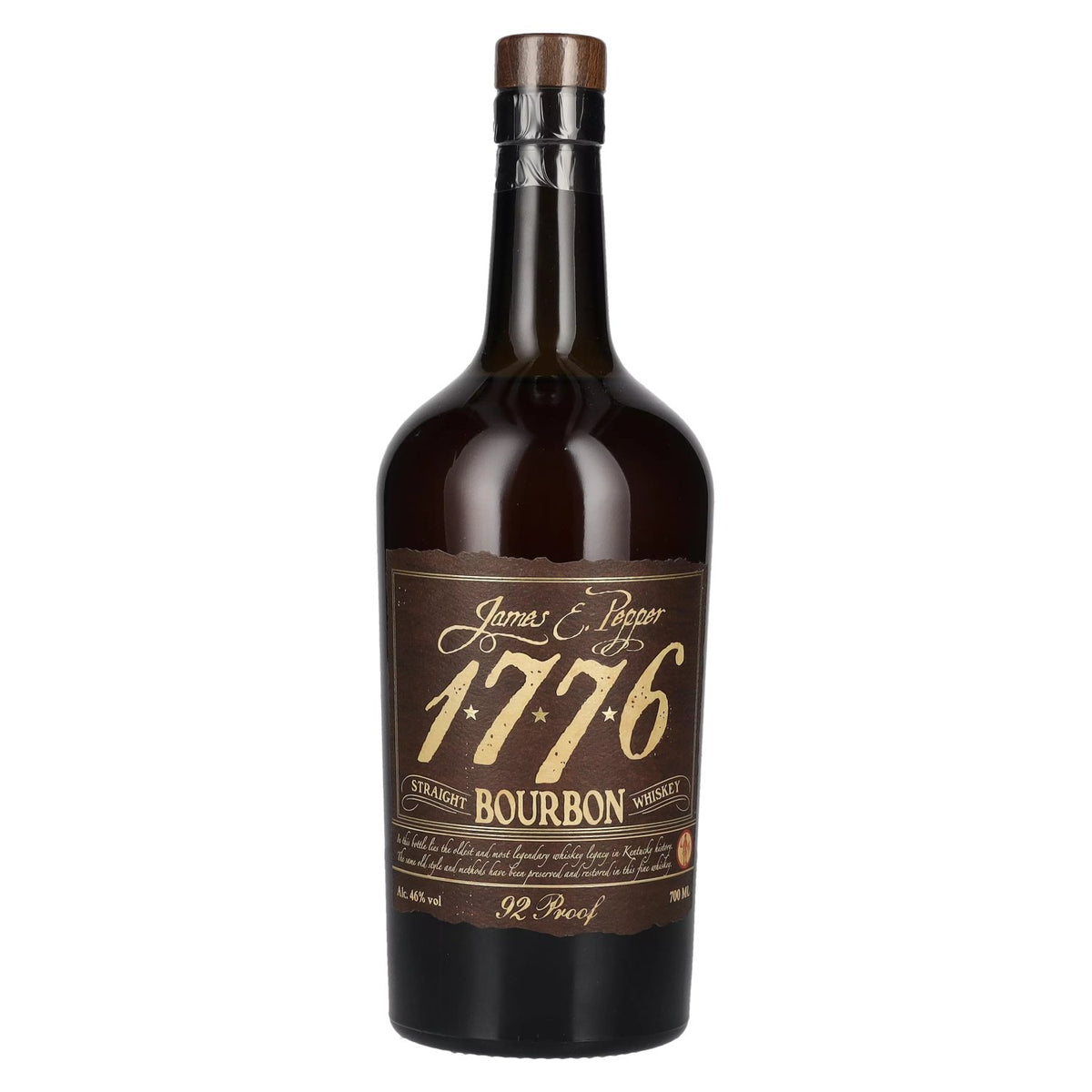 1776 James E. Pepper Straight BOURBON Whisky 46% vol. 0.7 l