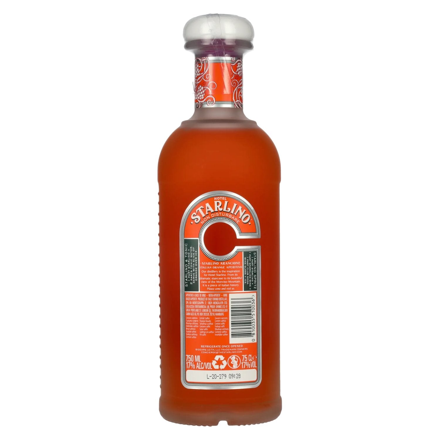 Starlino ARANCIONE Aperitivo 17% Vol. 0,75l