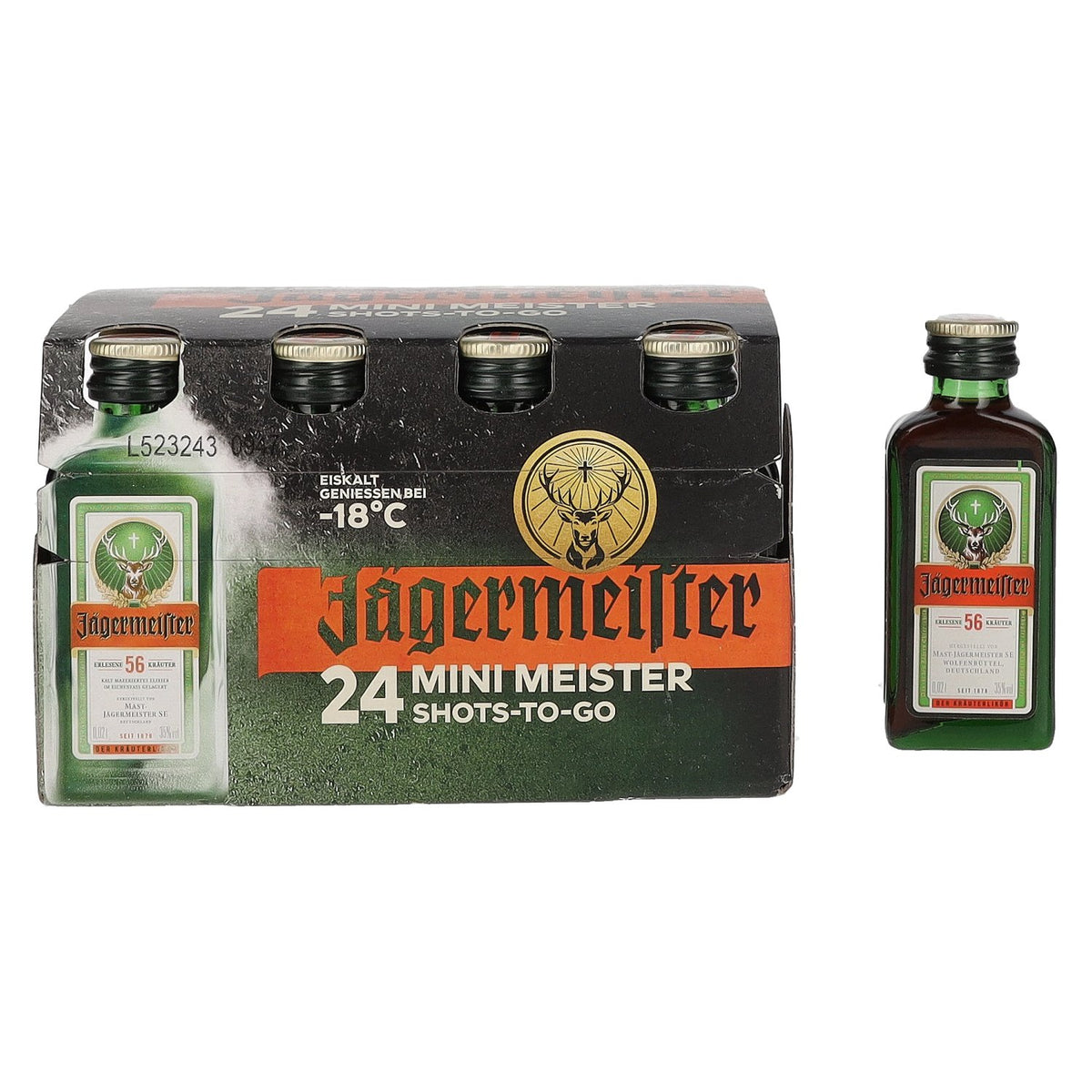 Jägermeister 35 % vol. 24 x 0,02 l