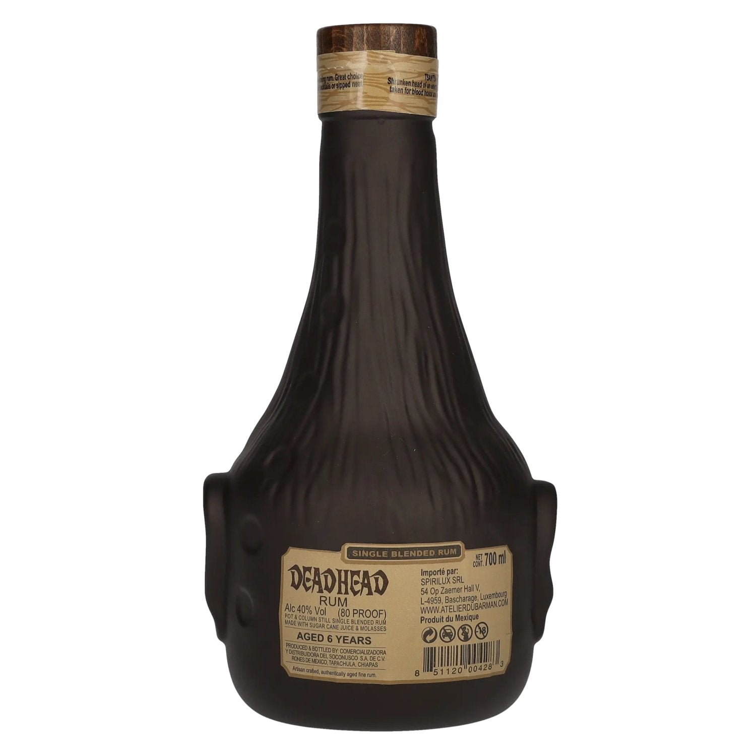 Deadhead 6 Jaar Oude Single Blended Rum 40% Vol. 0,7l