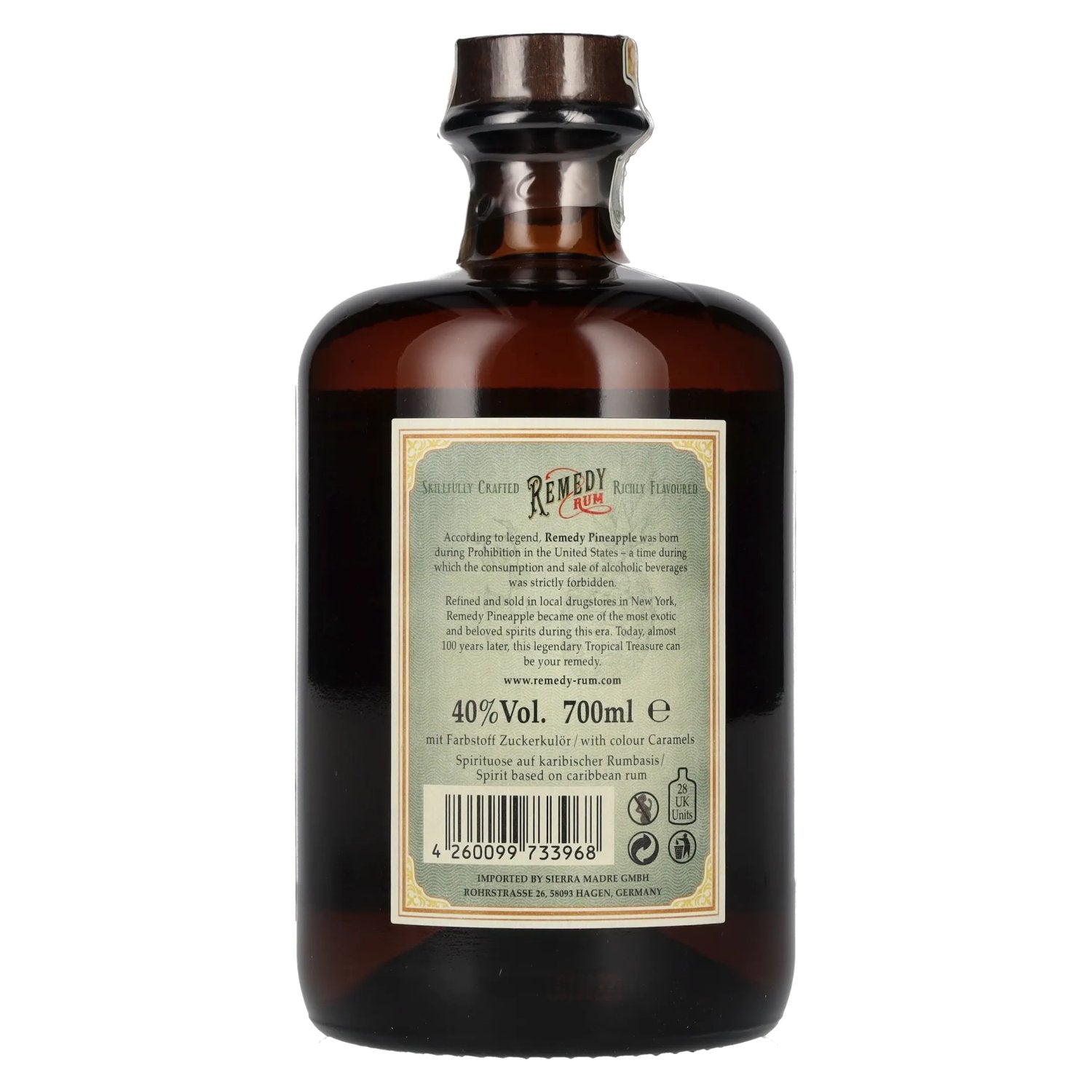 Remedy Pineapple Spirit Drink 40% Vol. 0,7l