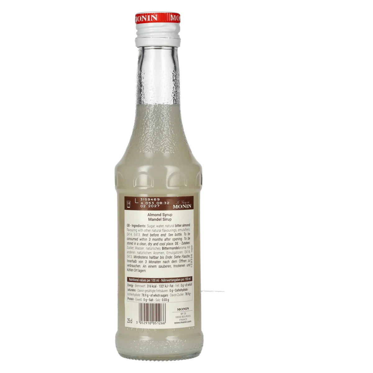 Le Sirop de Monin MANDEL 0,25l