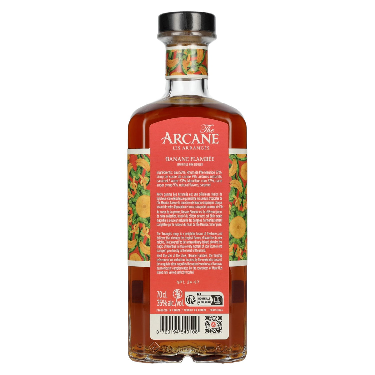 The Arcane Arrangé BANANE FLAMBÉE 35% vol. 0,7 l