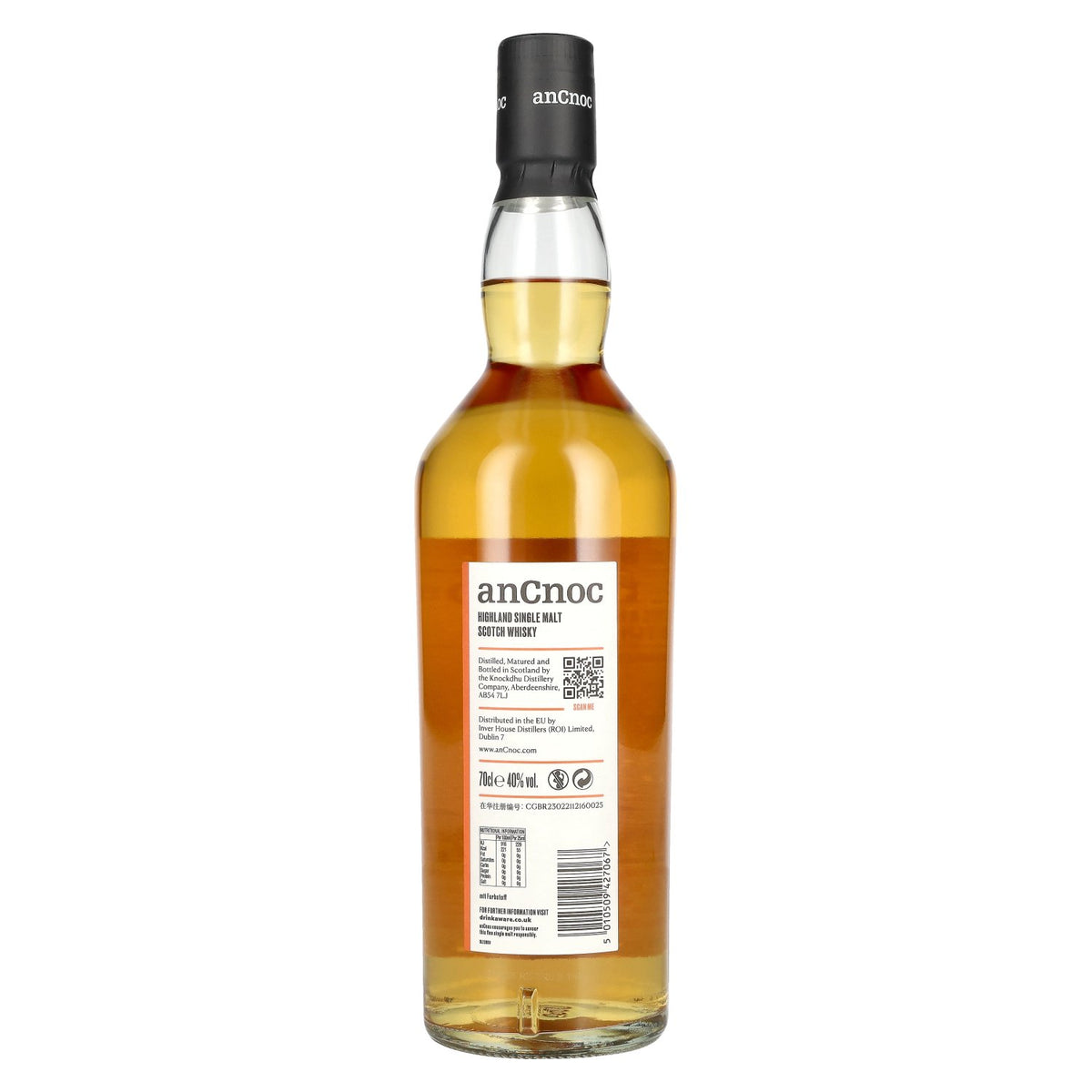 AnCnoc 12 Years Old Highland Single Malt 40% vol. 0,7 l