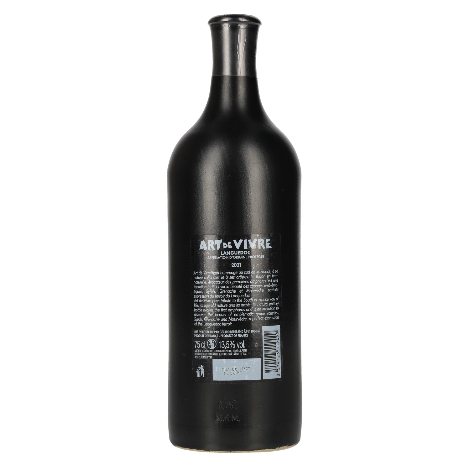 Gérard Bertrand Art de Vivre Languedoc Vin Rouge 2021 13,5% Vol. 0,75l