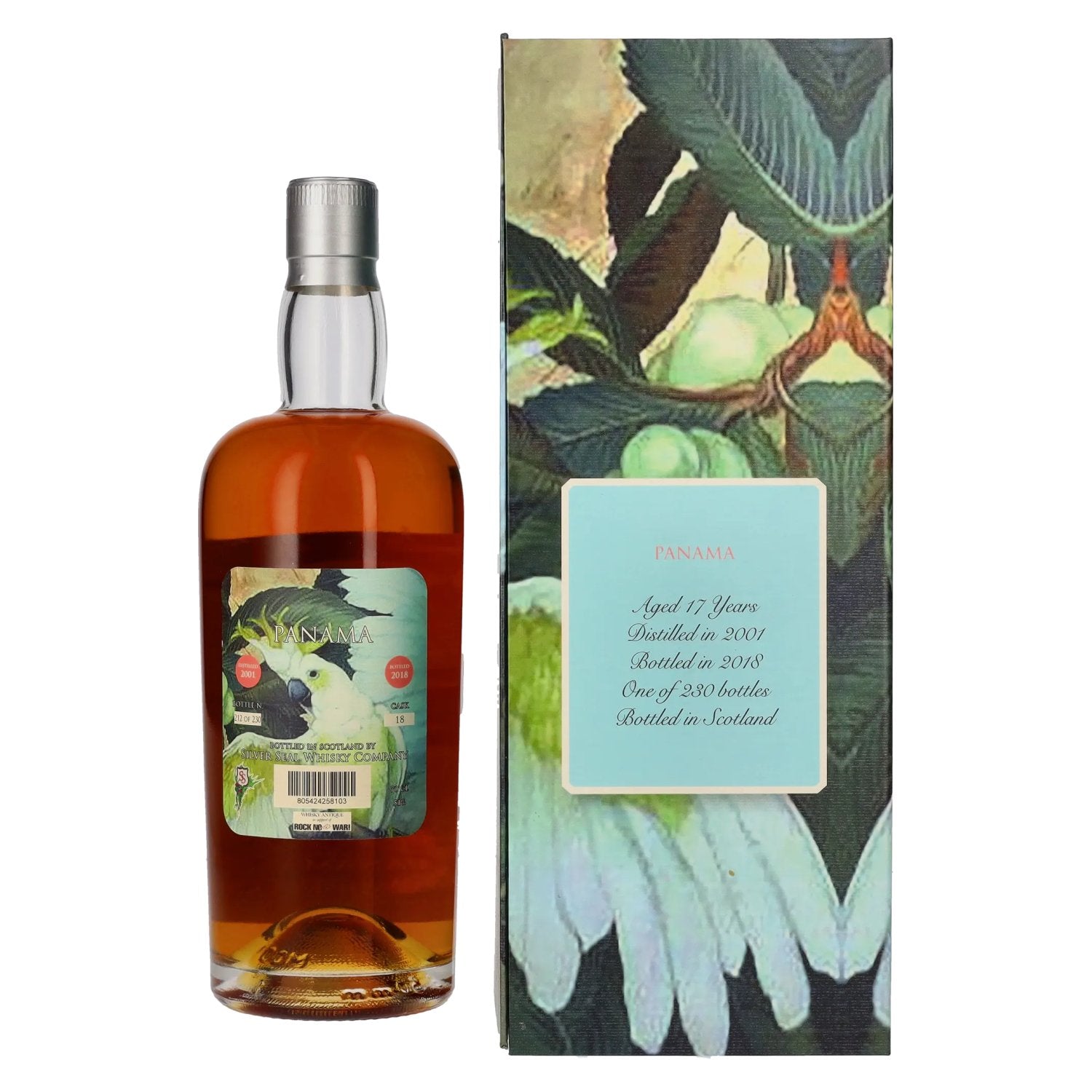 Silver Seal PANAMA Rum 17 Years Old 2001 51% Vol. 0,7l in Geschenkbox