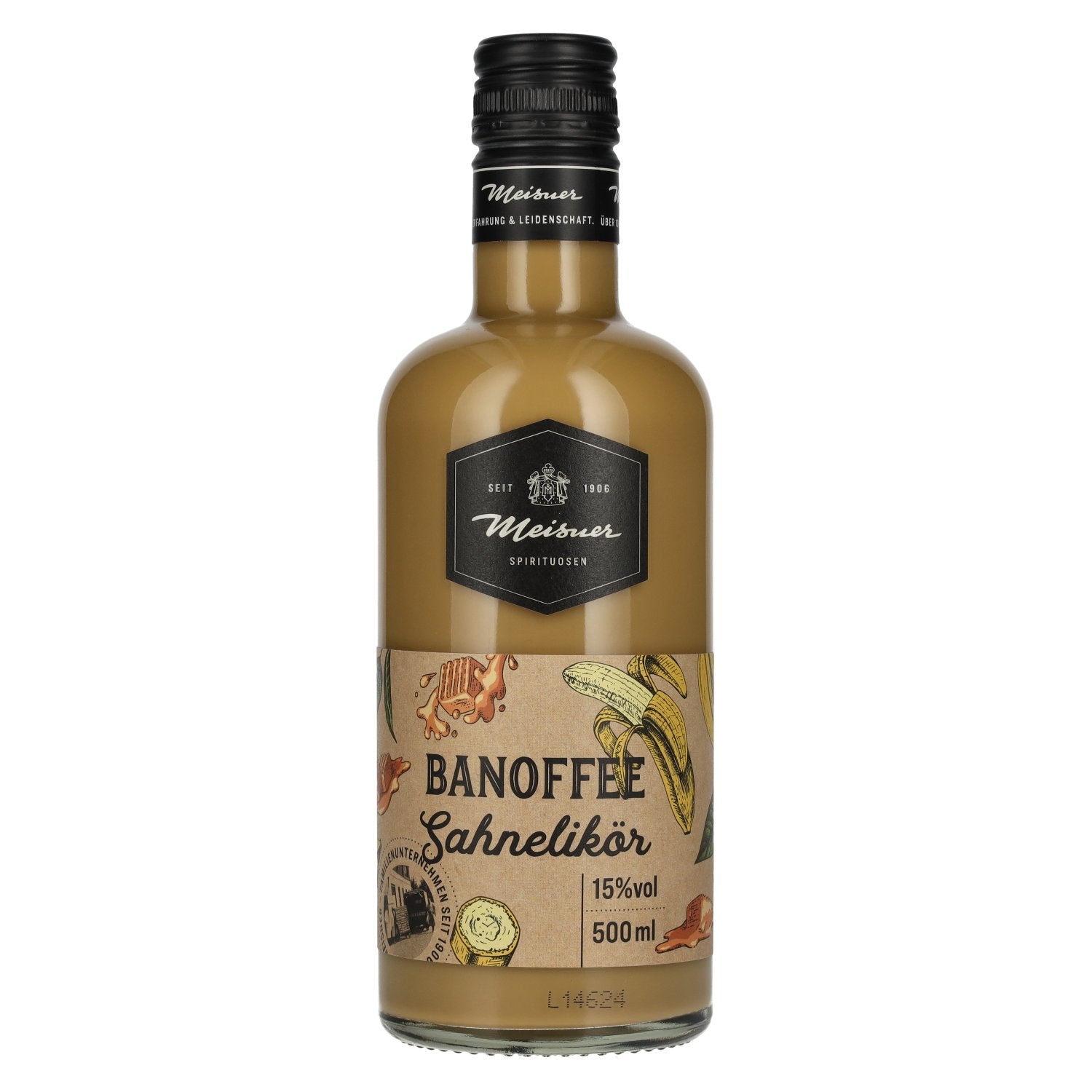 Meisner Banoffee cream liqueur 15% vol. 0.5l