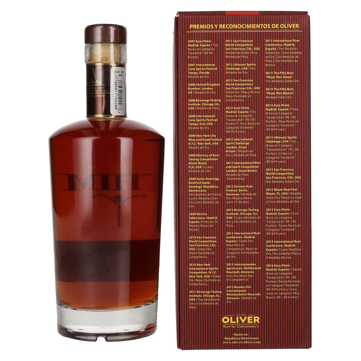 Opthimus 25 Sistema Solera Summa Cum Laude 38% Vol. 0,7l in Geschenkbox