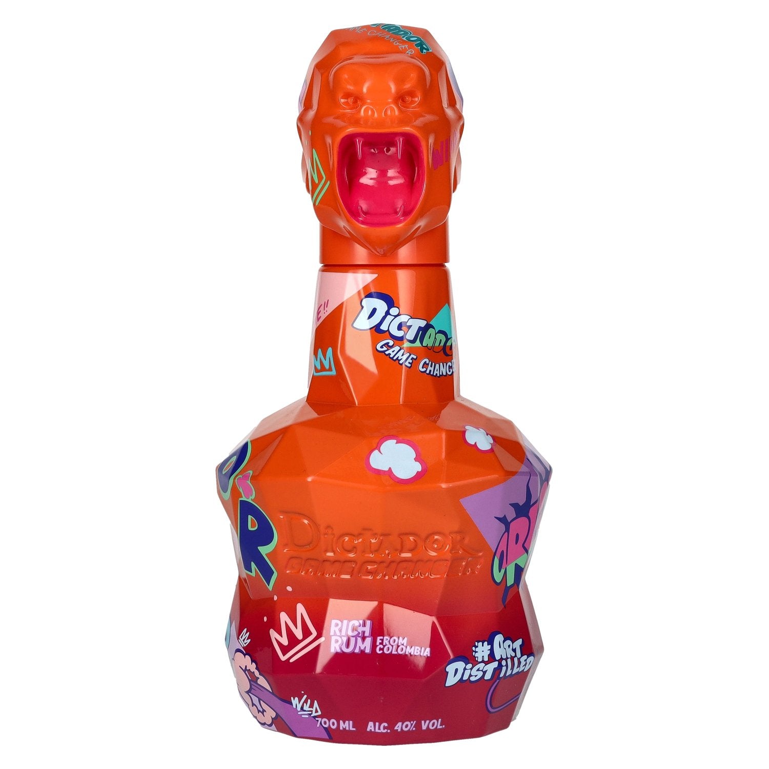 Dictador GAME CHANGER ORANGE &amp; PINK Rhum colombien 40% vol. 0,7l