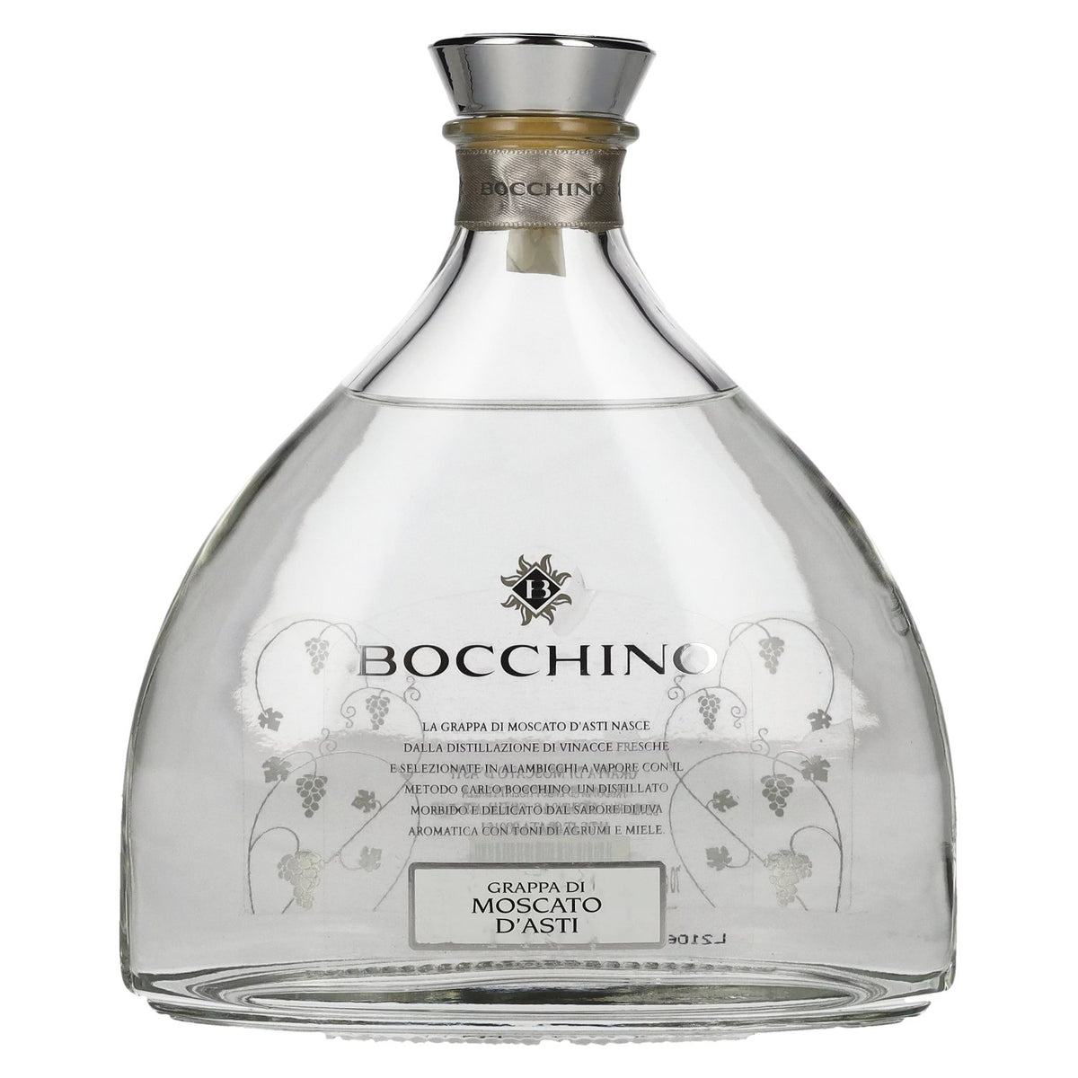 Bocchino Grappa di MOSCATO D'ASTI 40% vol. 0,7 l