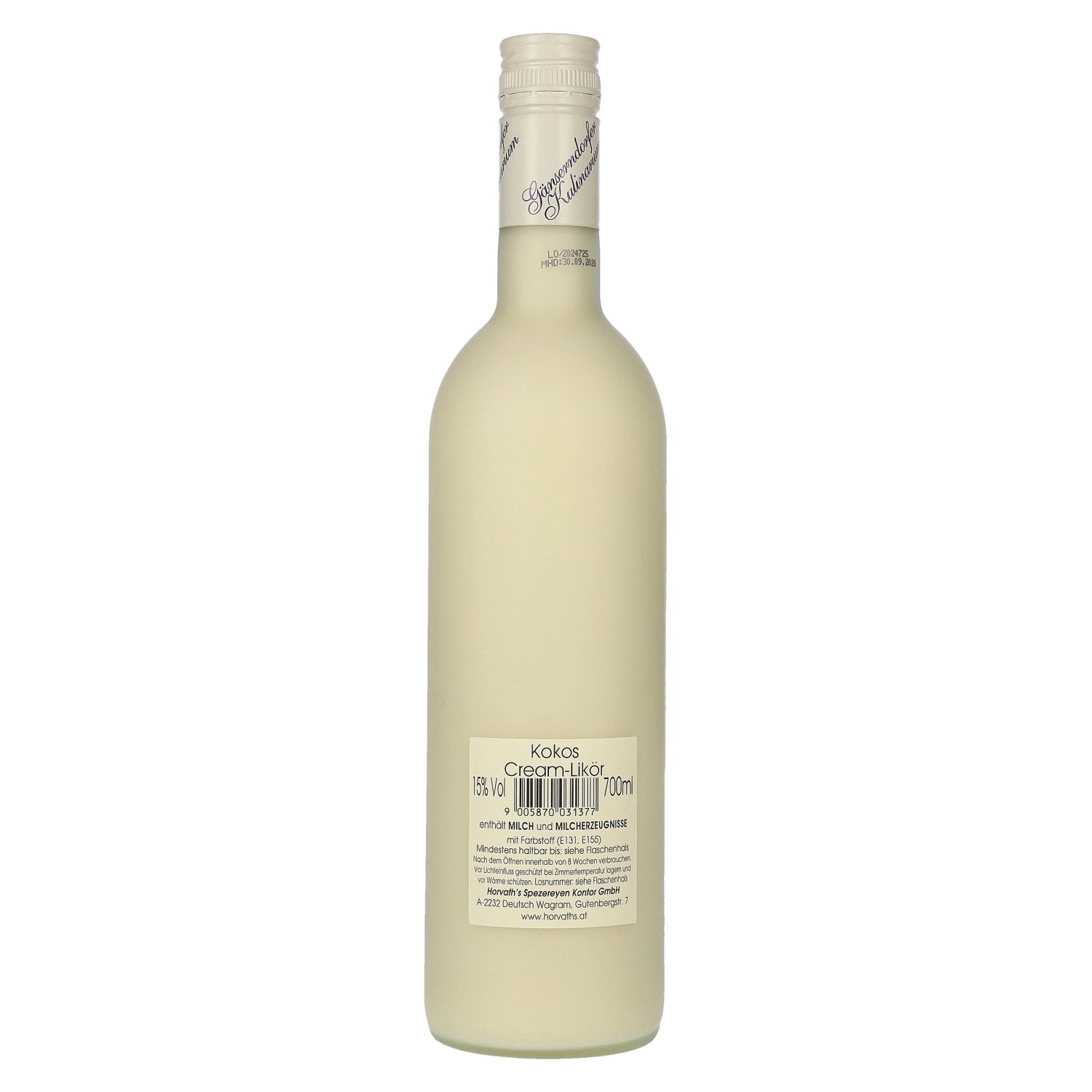 Gänserndorfer Kulinarium Coconut Cream Liqueur 15% vol. 0.7l