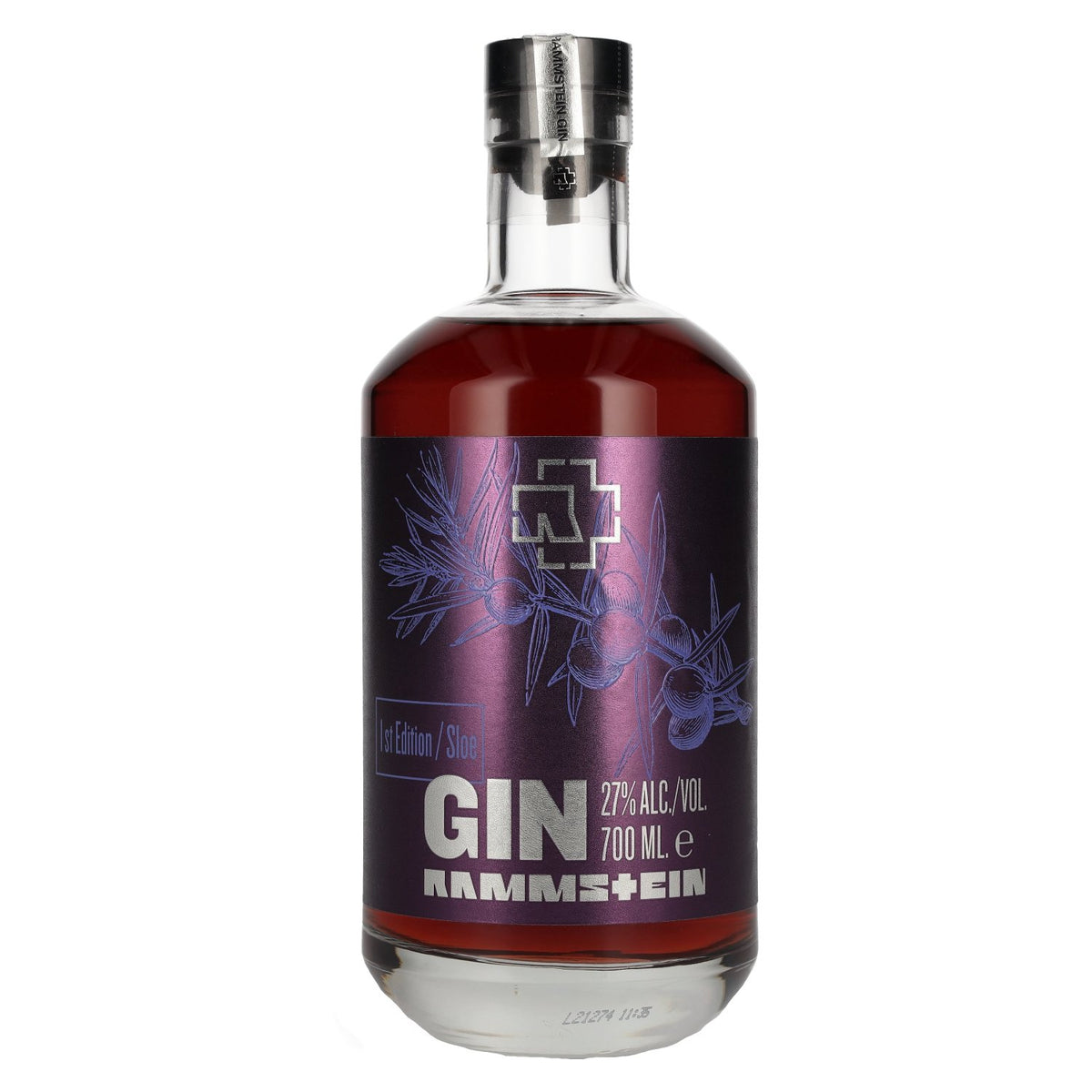 Rammstein Sloe Gin 1st Edition 27% ABV 0.7l