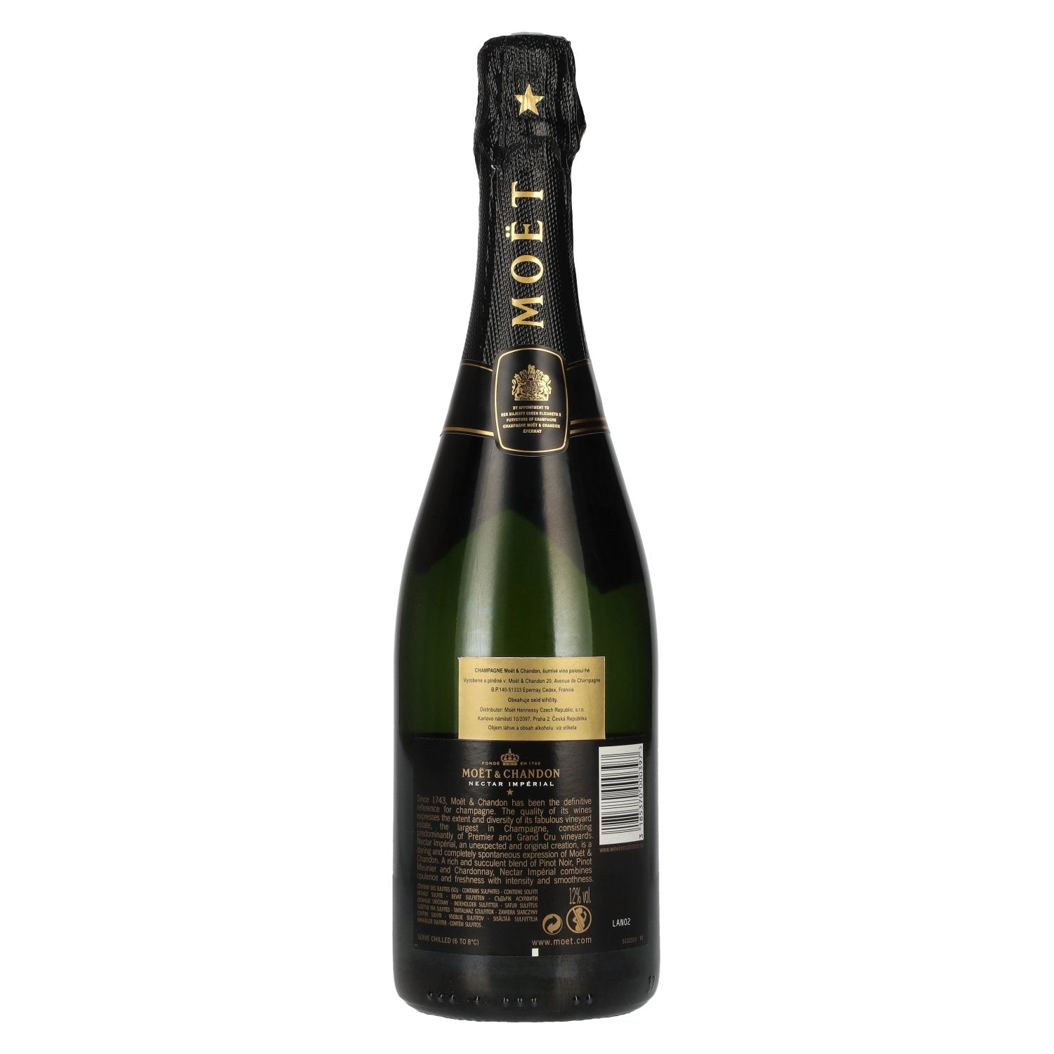 Moët & Chandon Champagne NECTAR IMPÉRIAL Demi-Sec 12% Vol. 0,75l
