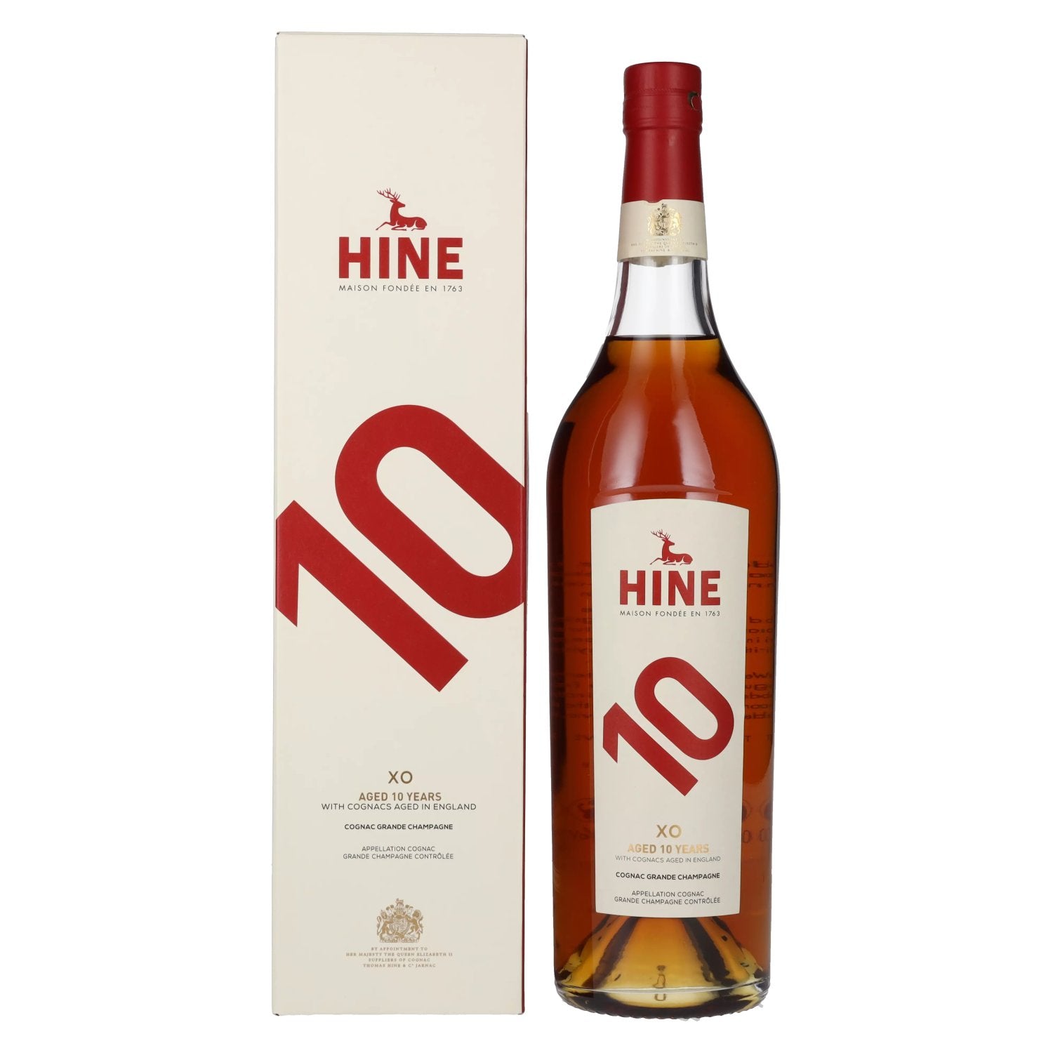 Hine Journey 10 Years Old XO Cognac Grande Champagne 41,8% Vol. 1l in Geschenkbox