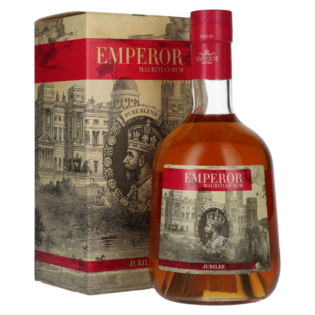 Emperor Mauritian Rum JUBILEE Pure Blend 40% Vol. 0,7l in Geschenkbox