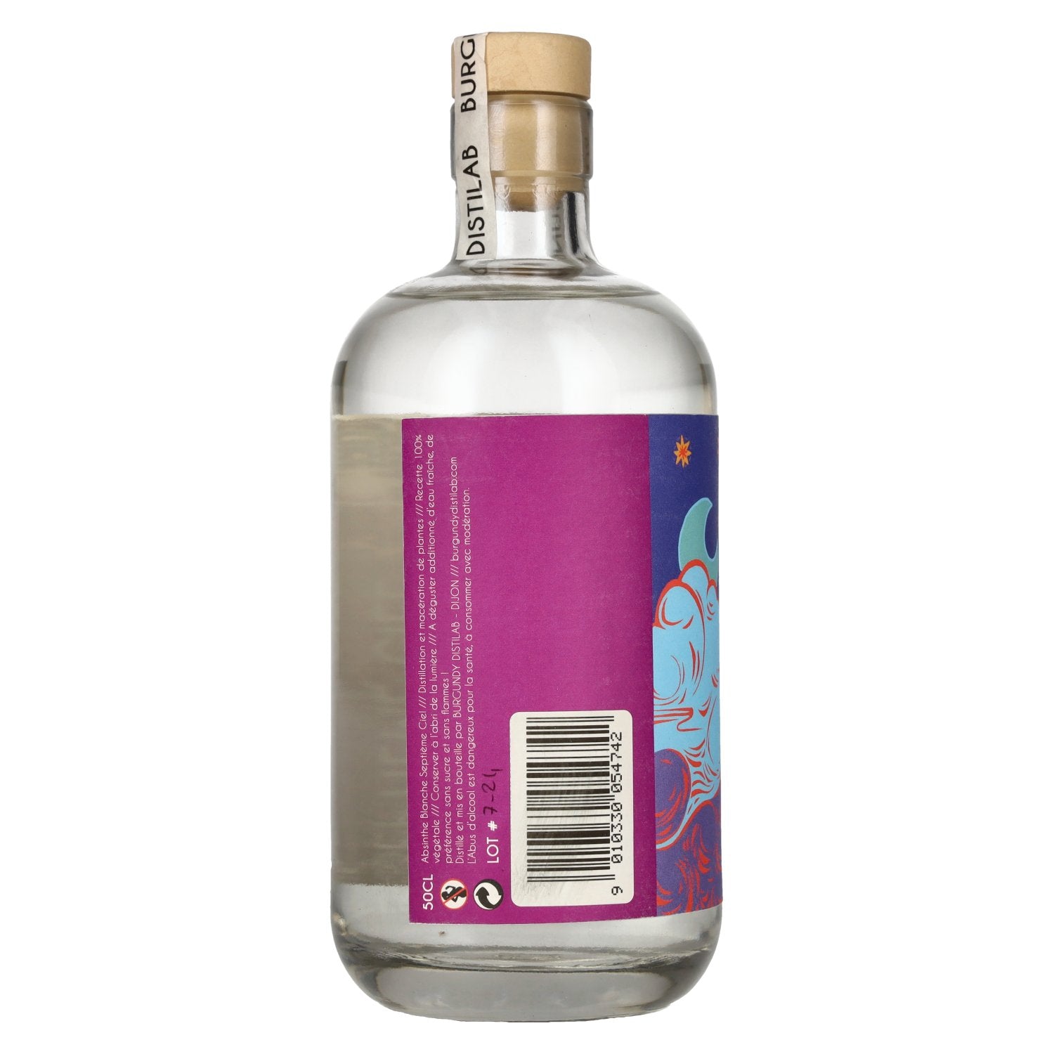 Bourgogne Distilab Absint Septième Ciel 52% Vol. 0,5l