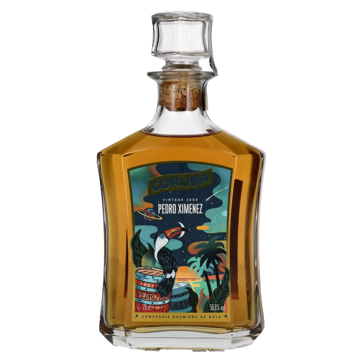 Coruba 18 Years Old PEDRO XIMENEZ Vintage 2000 50.6% vol. 0.7 l