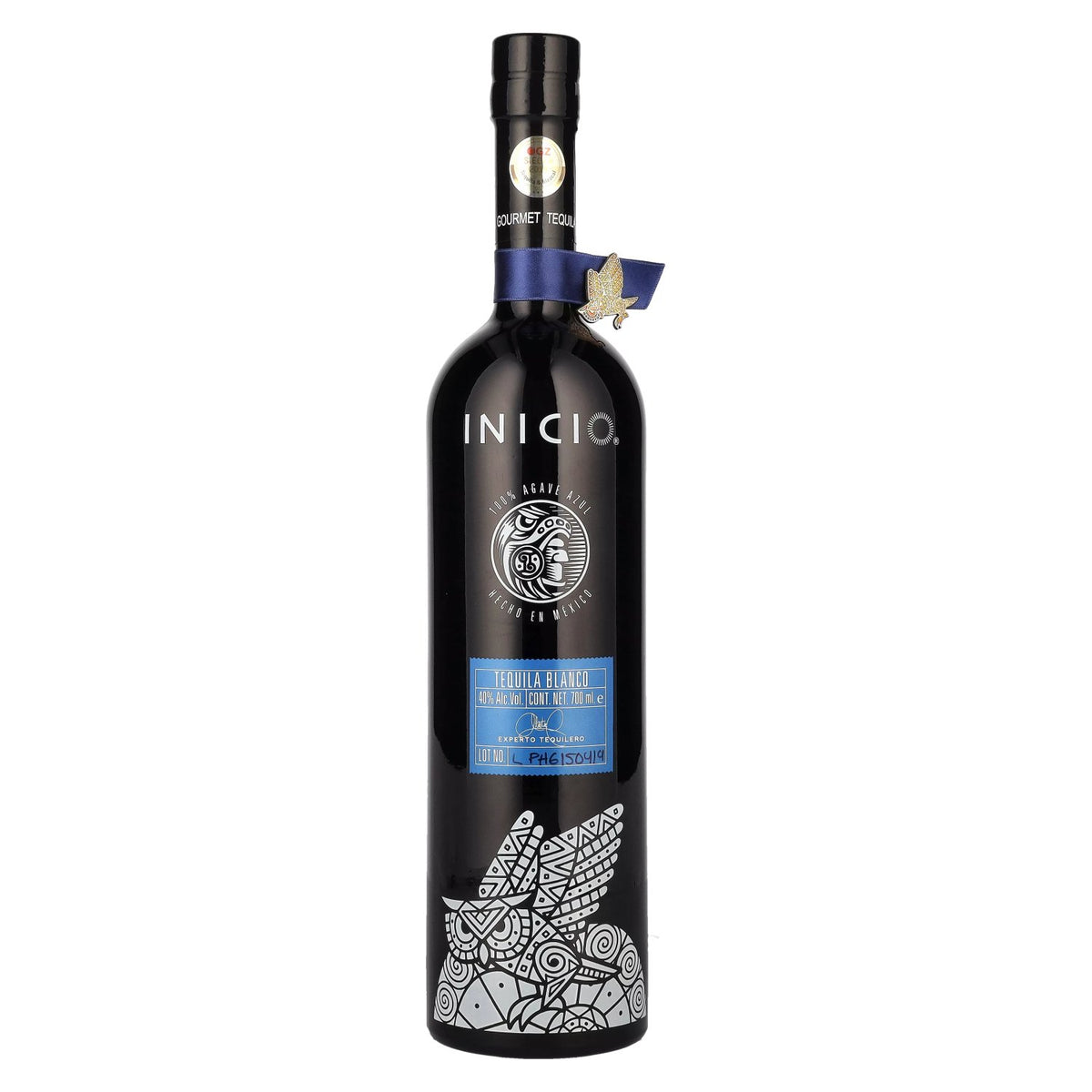 Inicio Tequila BLANCO 100% Agave Azul - LECHUZA 40% vol. 0,7 l