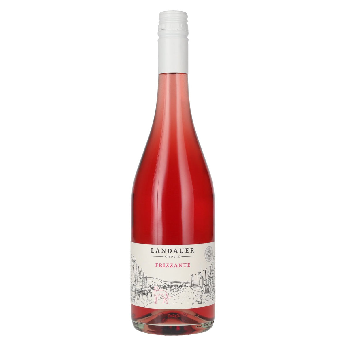 Landauer Gisperg Frizzante Rosé 11% vol. 0.75 l
